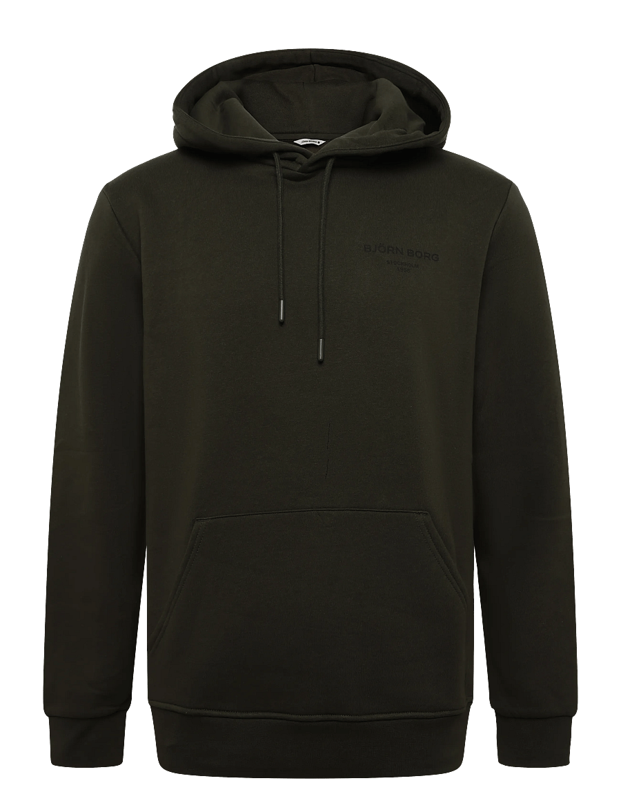 Björn Borg - BORG ESSENTIAL 1 HOODIE - huvtröjor - rosin - 0