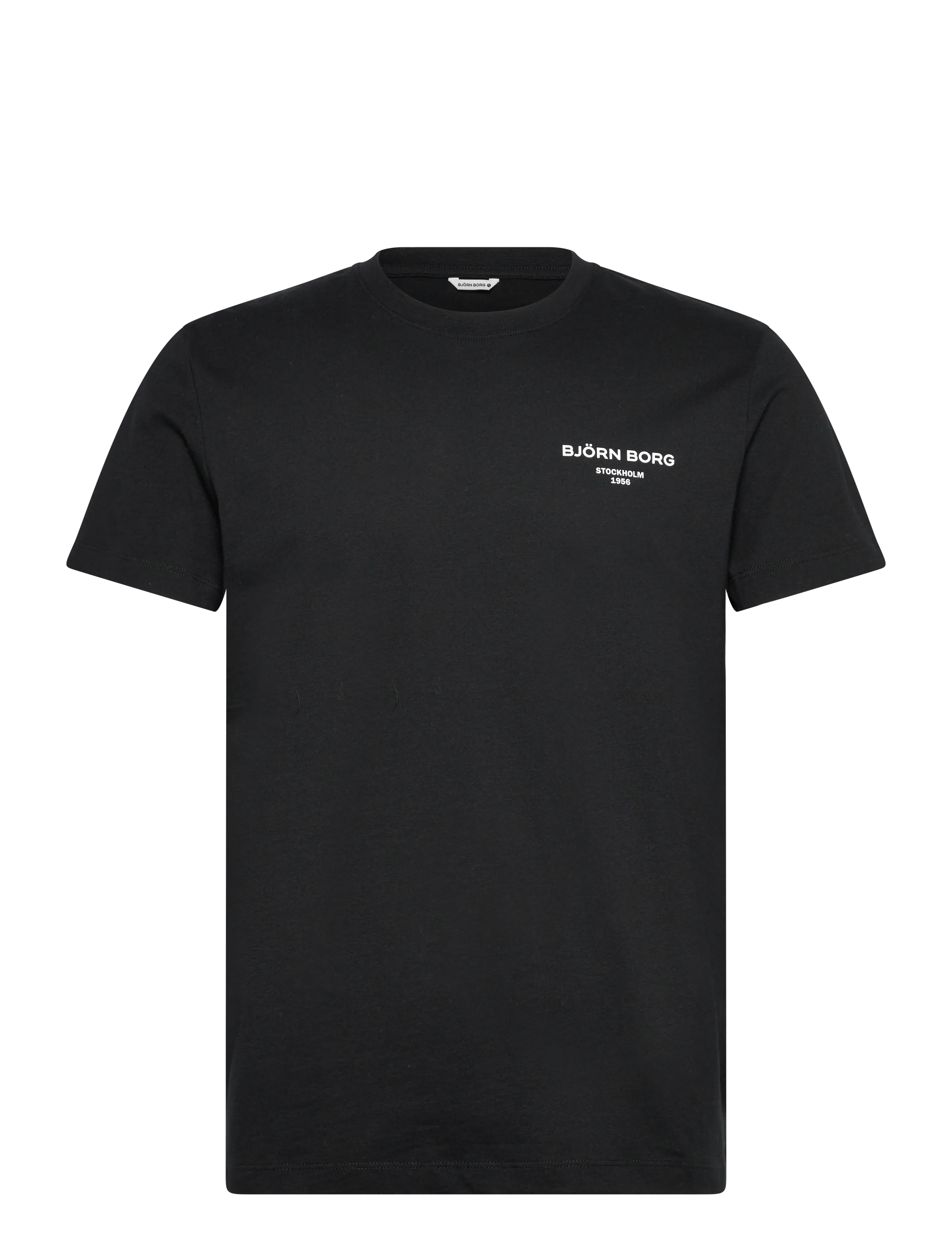 Björn Borg BORG ESSENTIAL 1 T-SHIRT - T-shirts - BLACK BEAUTY / black