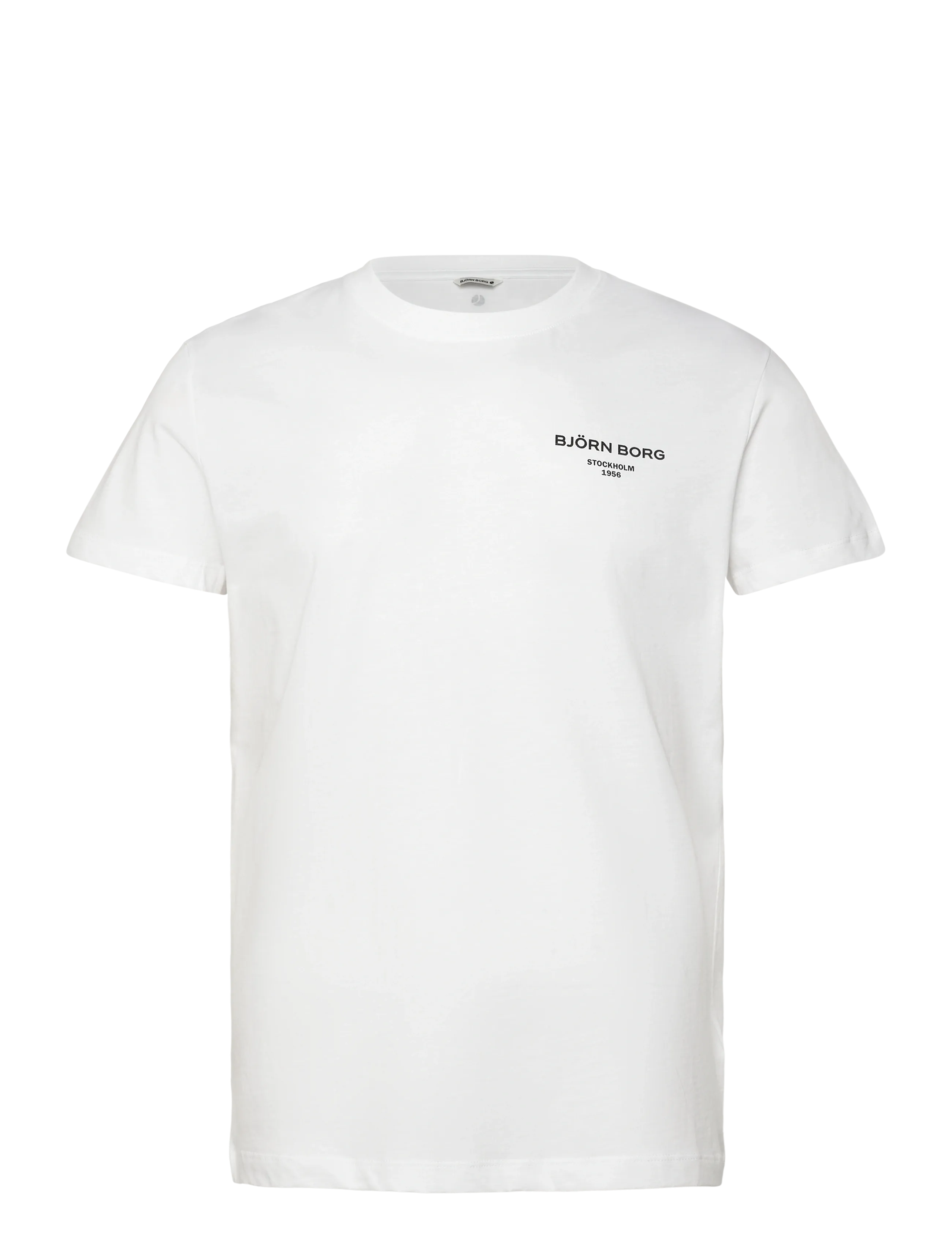 Björn Borg BORG ESSENTIAL 1 T-SHIRT - Kläder - BRILLIANT WHITE / white