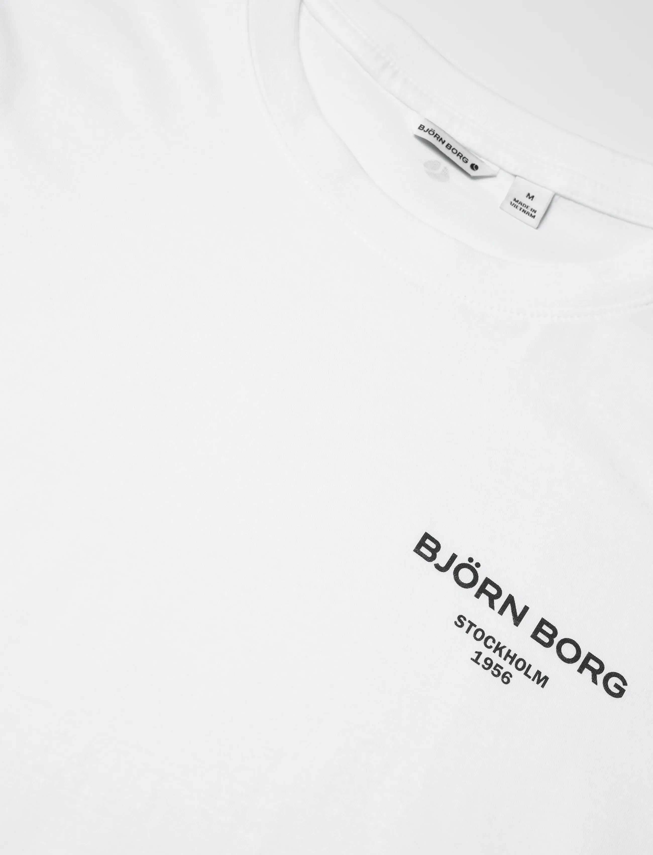 Björn Borg - BORG ESSENTIAL 1 T-SHIRT - t-shirts - brilliant white - 2