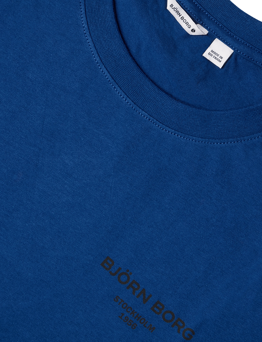 Björn Borg - BORG ESSENTIAL 1 T-SHIRT - oberteile & t-shirts - estate blue - 2