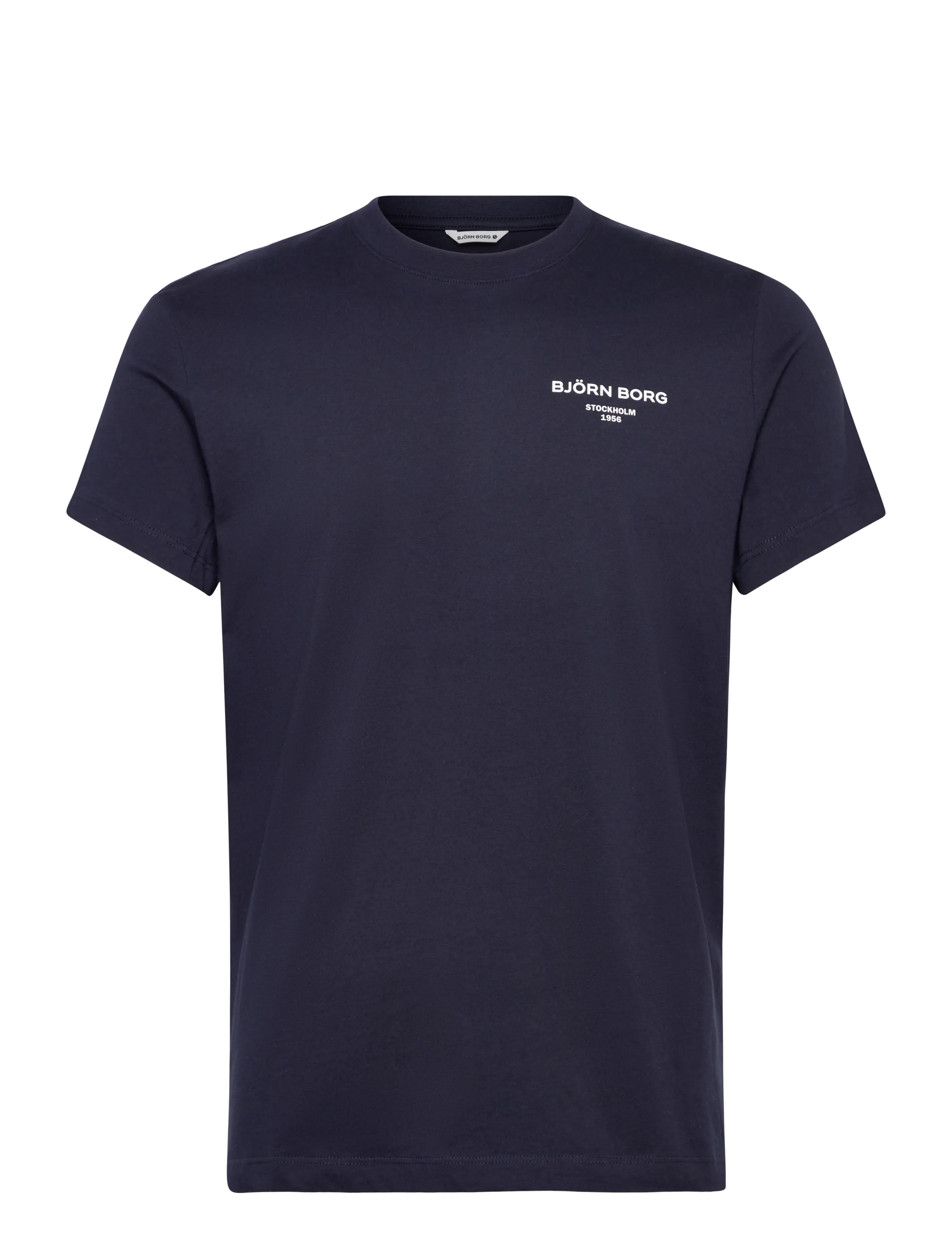 Björn Borg BORG ESSENTIAL 1 T-SHIRT - Kläder - NIGHT SKY / navy