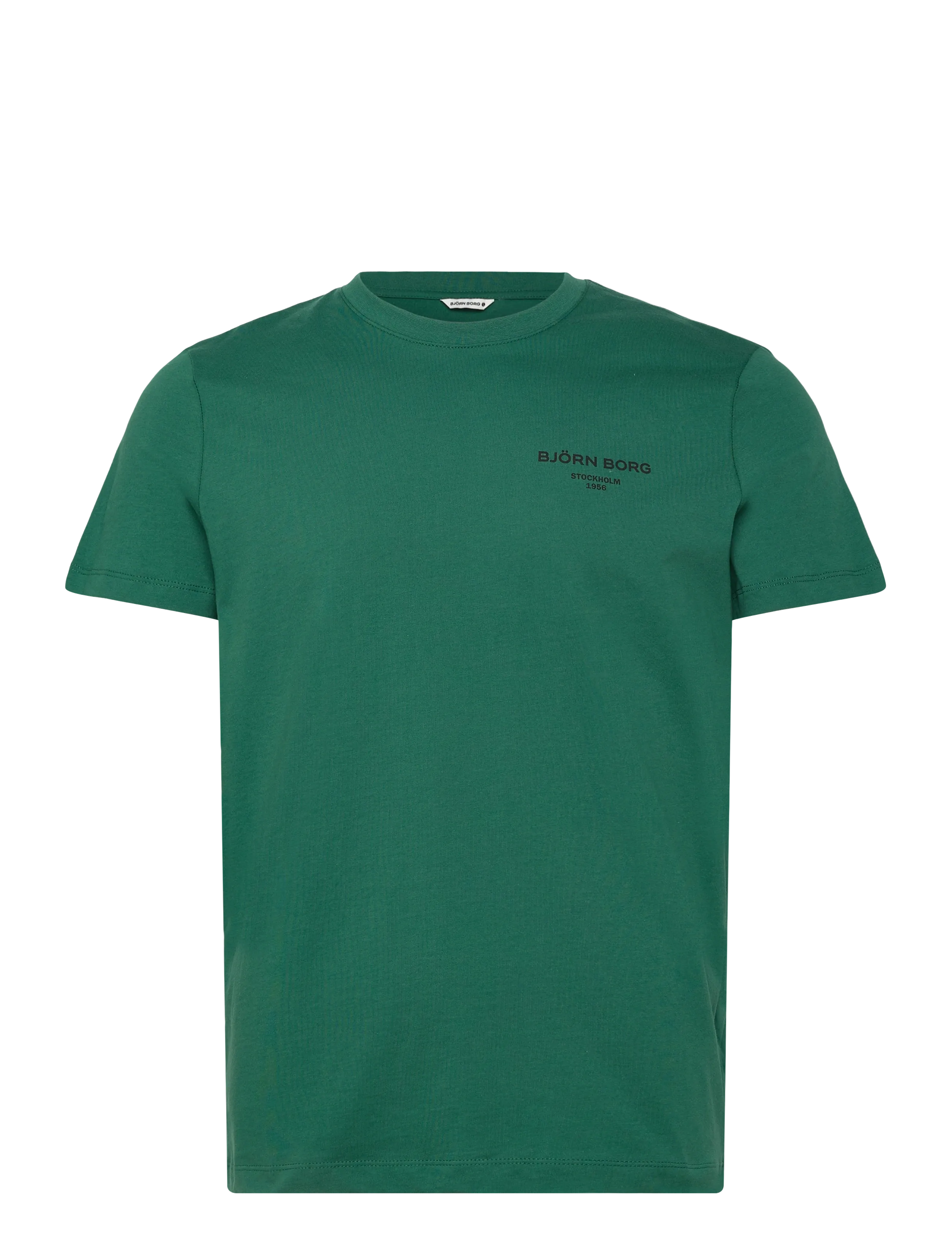 Björn Borg BORG ESSENTIAL 1 T-SHIRT - Kläder - POSY GREEN / green