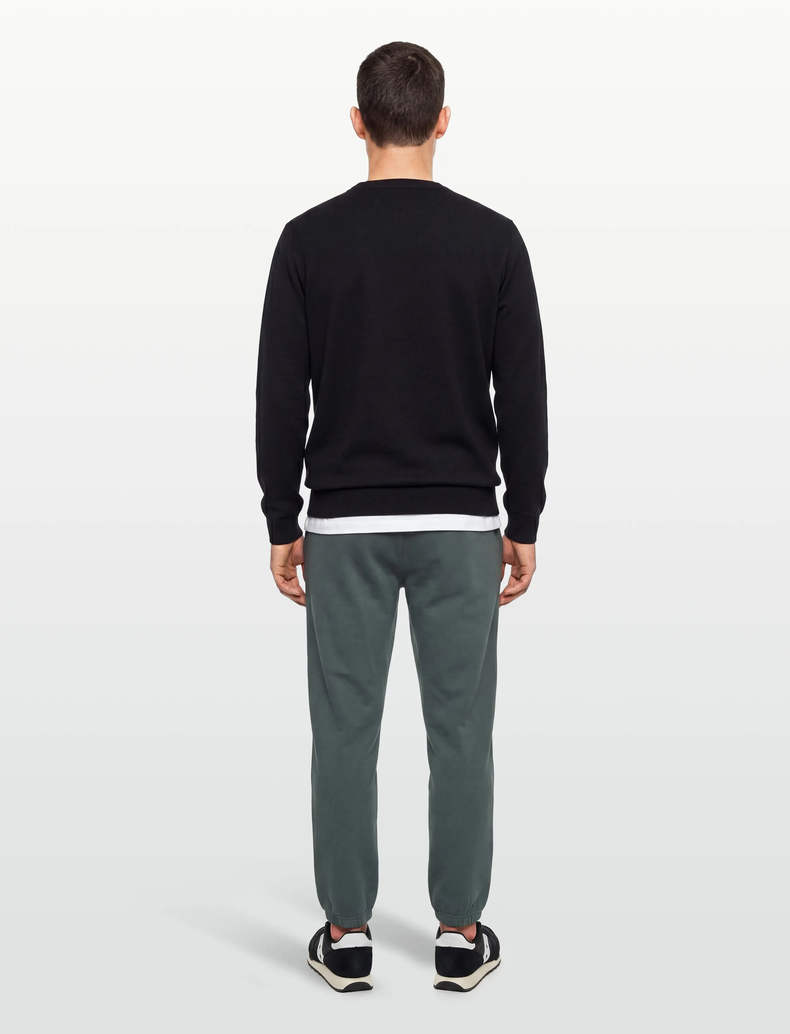 Björn Borg - BORG ESSENTIAL 1 SWEATSHIRT - oberteile - black beauty - 4