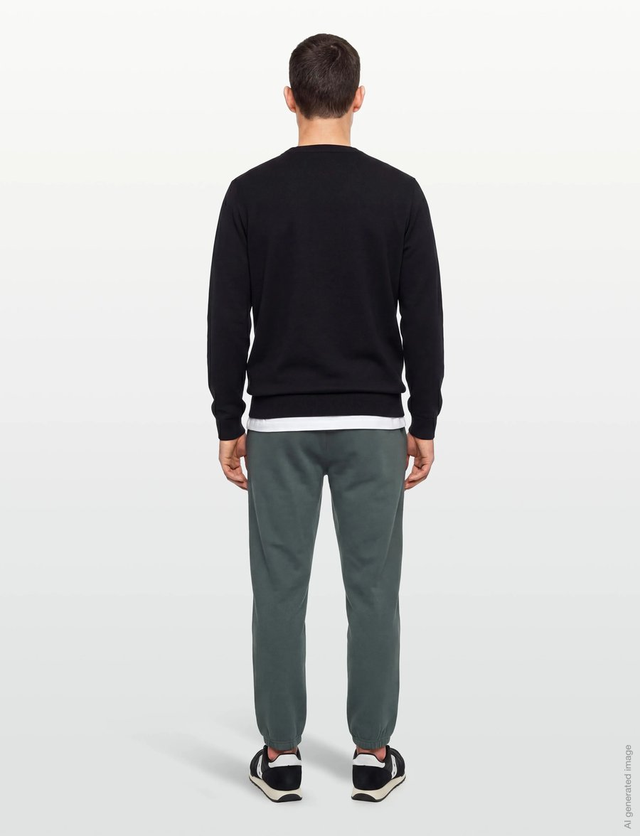 Björn Borg - BORG ESSENTIAL 1 SWEATSHIRT - oberteile - black beauty - 4
