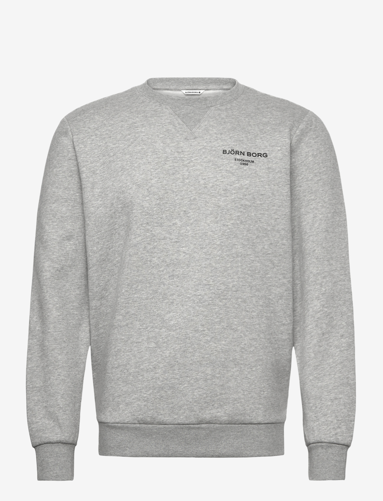 Björn Borg - BORG ESSENTIAL 1 SWEATSHIRT - laveste priser - light grey melange - 0