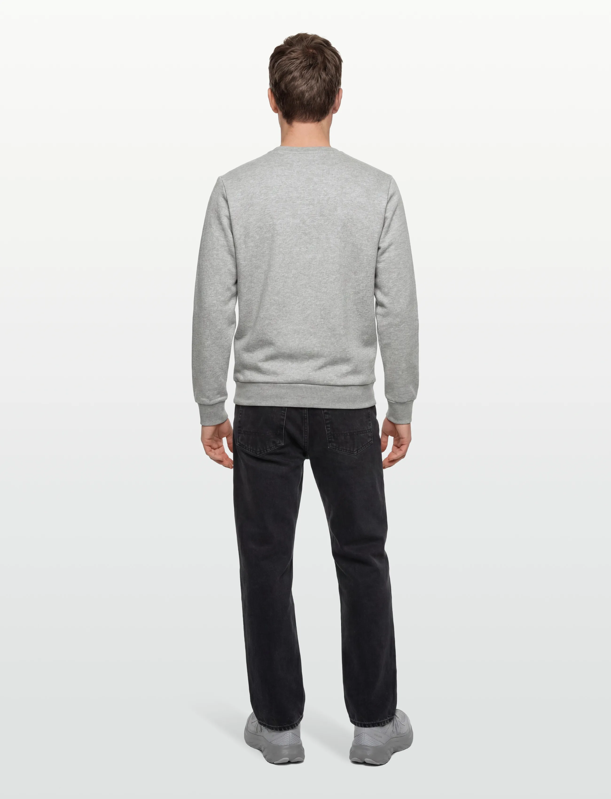 Björn Borg - BORG ESSENTIAL 1 SWEATSHIRT - viršutinės dalies drabužiai - light grey melange - 4