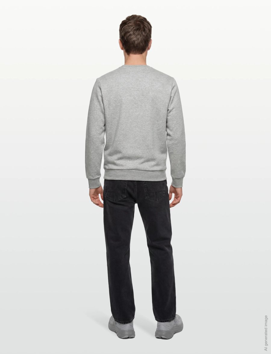 Björn Borg - BORG ESSENTIAL 1 SWEATSHIRT - oberteile - light grey melange - 4
