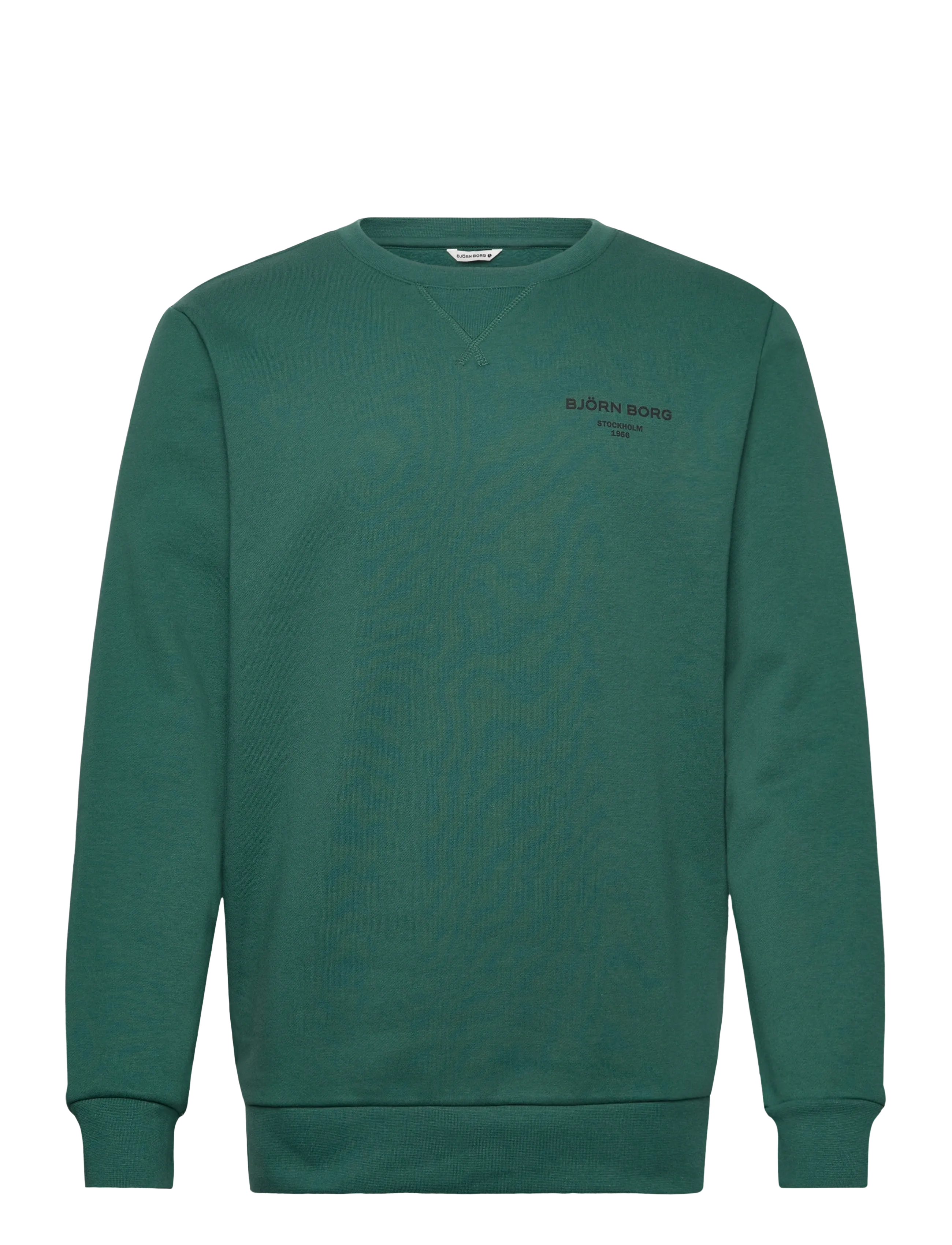 Björn Borg BORG ESSENTIAL 1 SWEATSHIRT - Björn Borg - POSY GREEN / green
