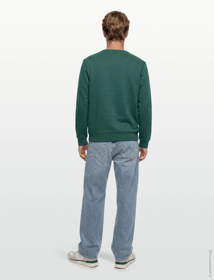 Björn Borg - BORG ESSENTIAL 1 SWEATSHIRT - oberteile - posy green - 4