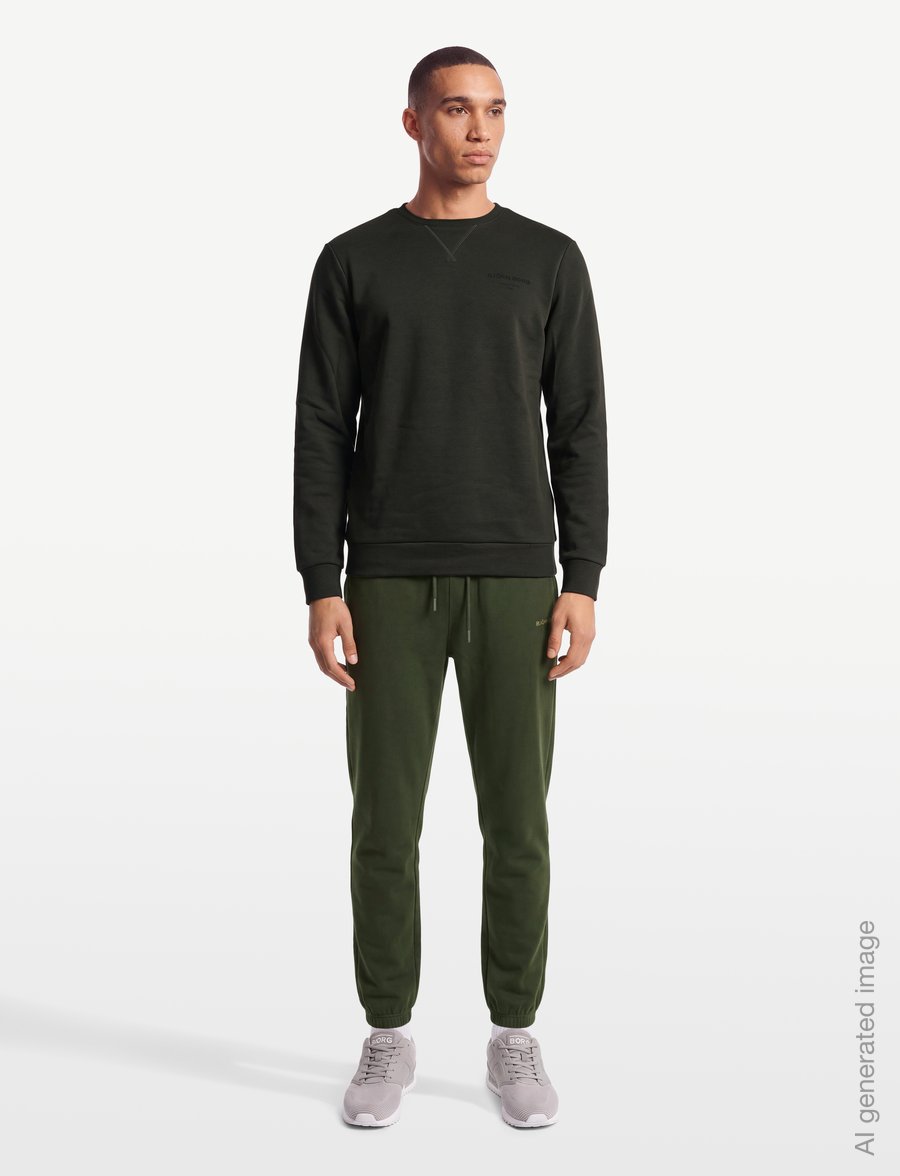 Björn Borg - BORG ESSENTIAL 1 SWEATSHIRT - oberteile - rosin - 0