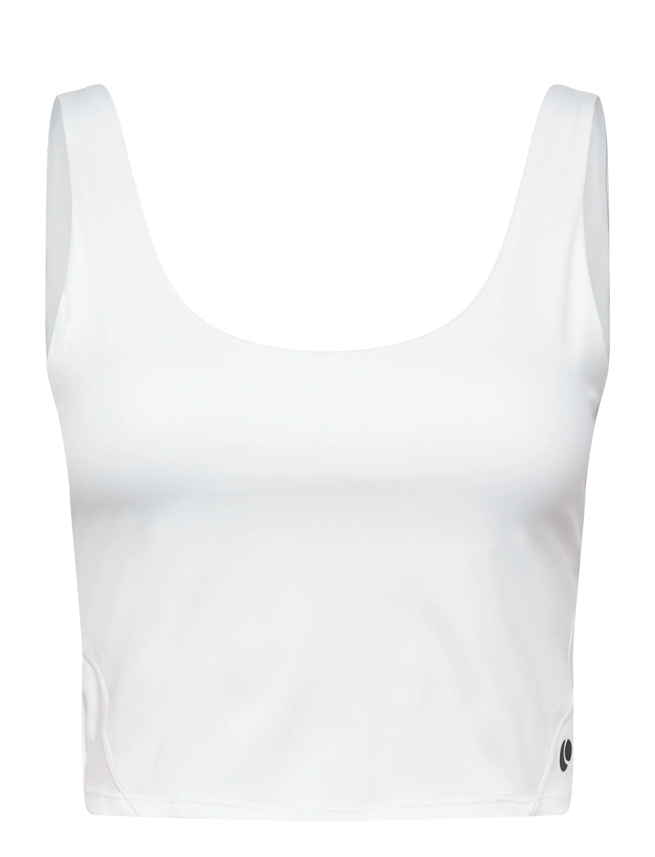 Björn Borg ACE 2 IN 1 CROPPED TANK - Crop tops - BRILLIANT WHITE / white
