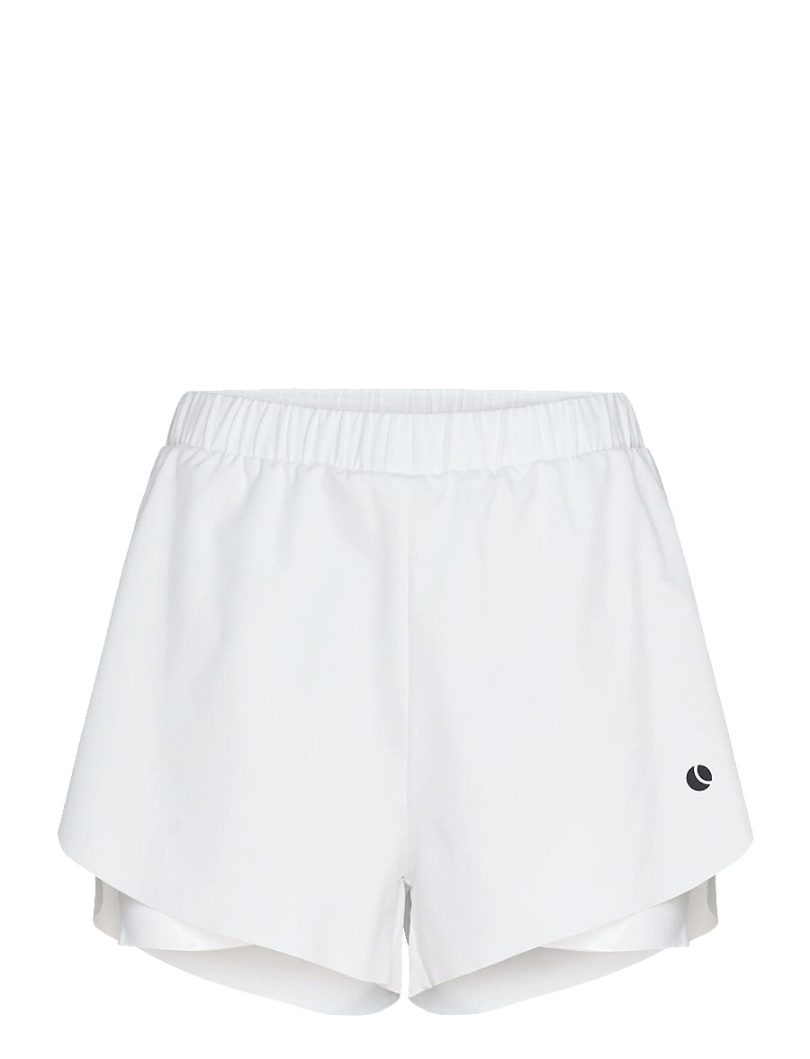 Björn Borg - ACE 2 IN 1 SHORTS - träningsshorts - brilliant white - 0