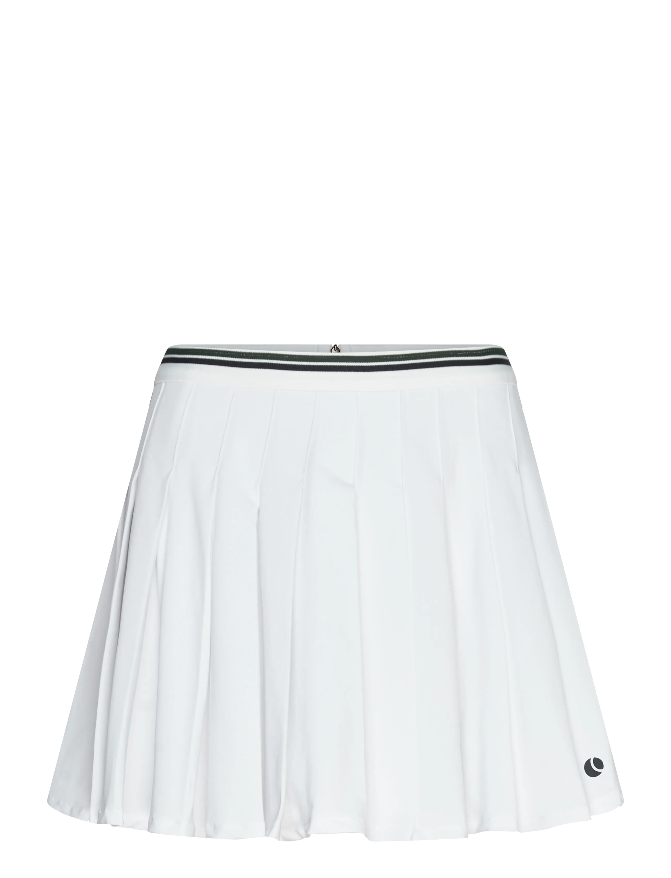 ACE PLEATED SKIRT - BRILLIANT WHITE