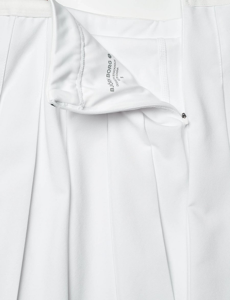 Björn Borg - ACE PLEATED SKIRT - kleider & röcke - brilliant white - 2