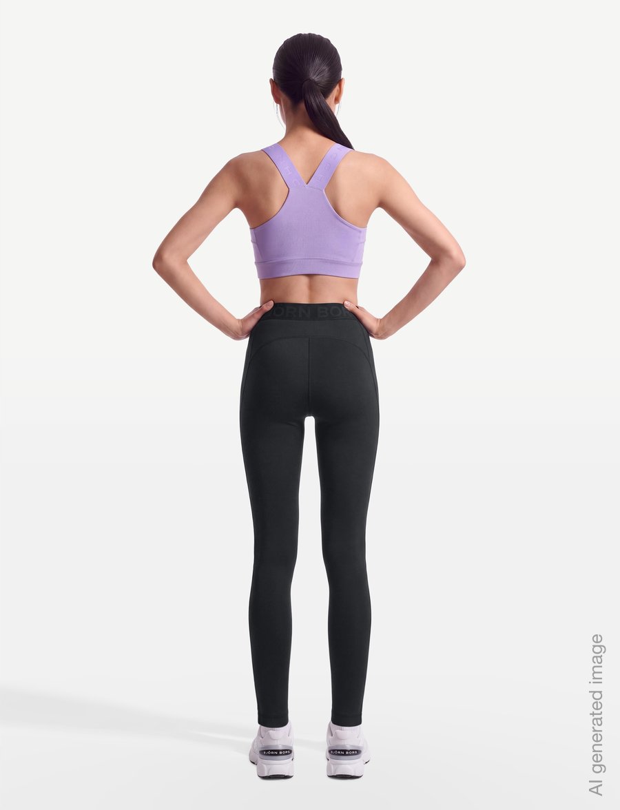 Björn Borg - BORG TIGHTS - pilna garuma - black beauty - 4