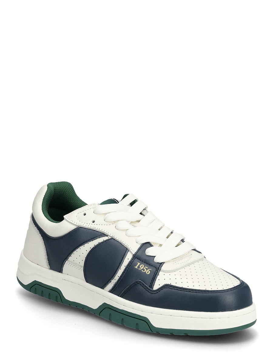 Björn Borg - OLLIE LT - sneakers med lavt skaft - off white - navy - green - 0