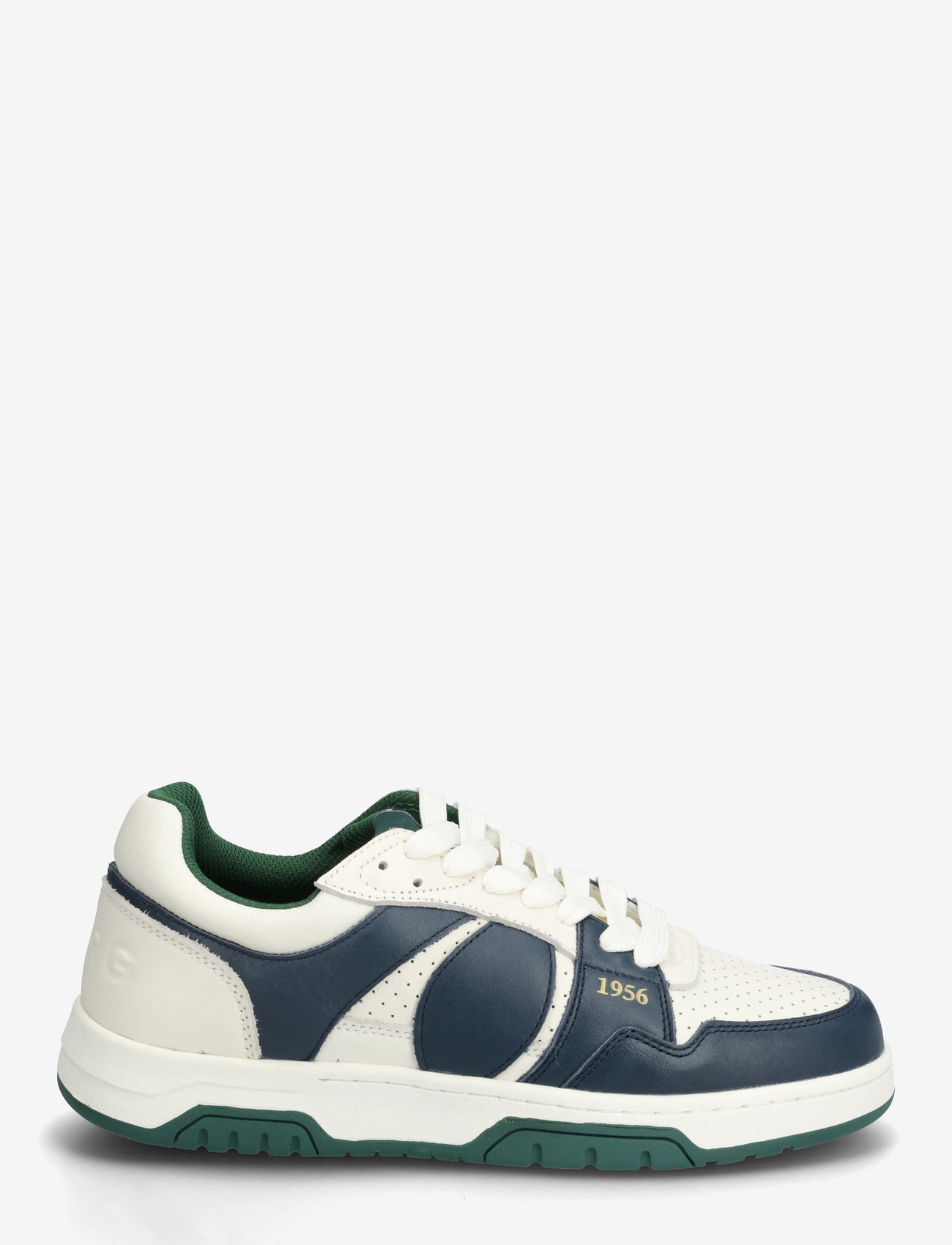 Björn Borg - OLLIE LT - matalavartiset tennarit - off white - navy - green - 1