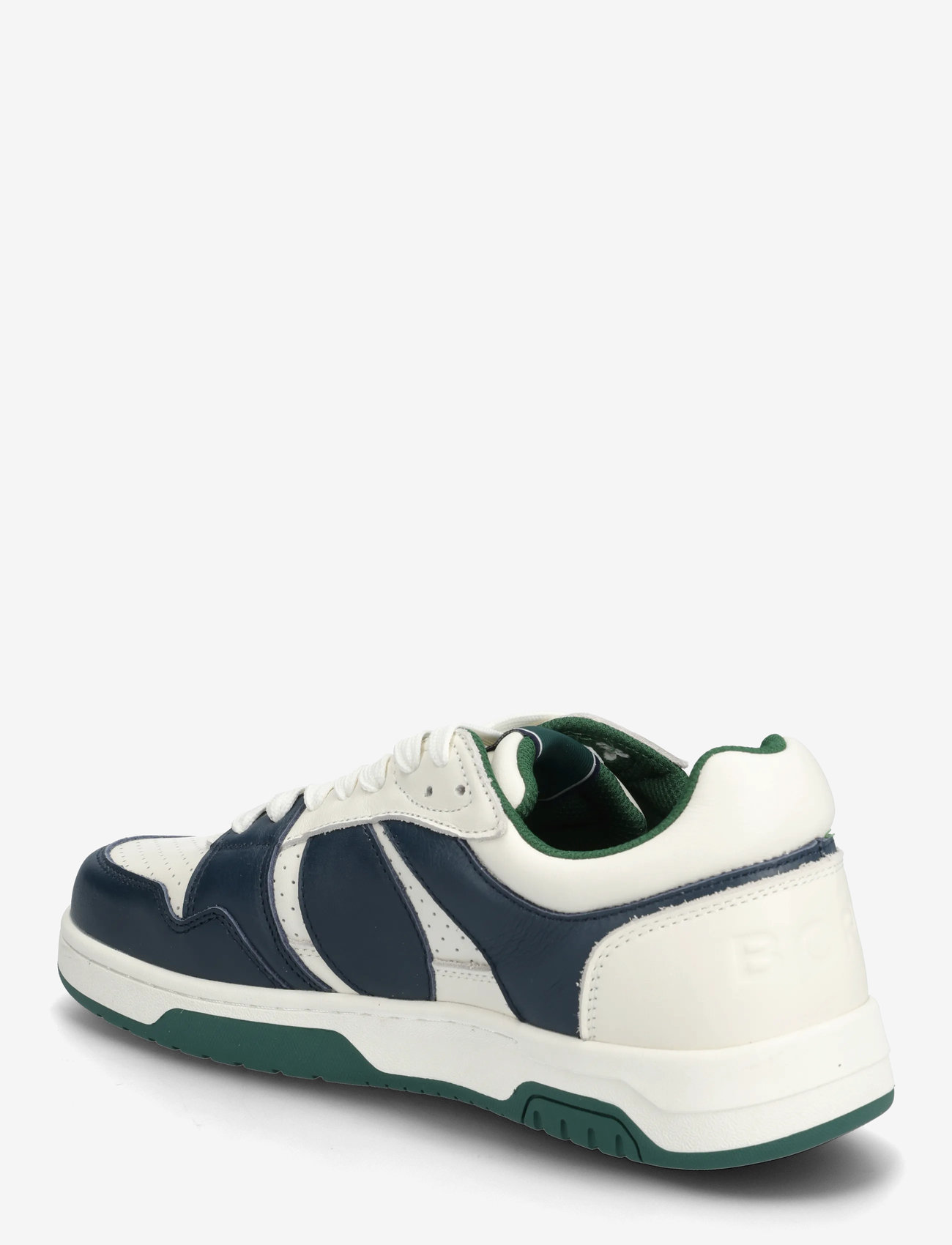Björn Borg - OLLIE LT - matalavartiset tennarit - off white - navy - green - 2