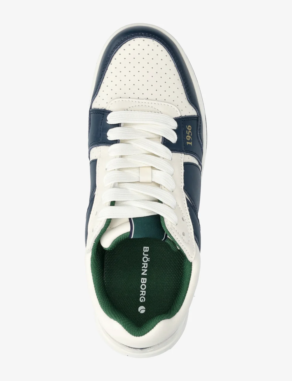 Björn Borg - OLLIE LT - madala säärega tossud - off white - navy - green - 3
