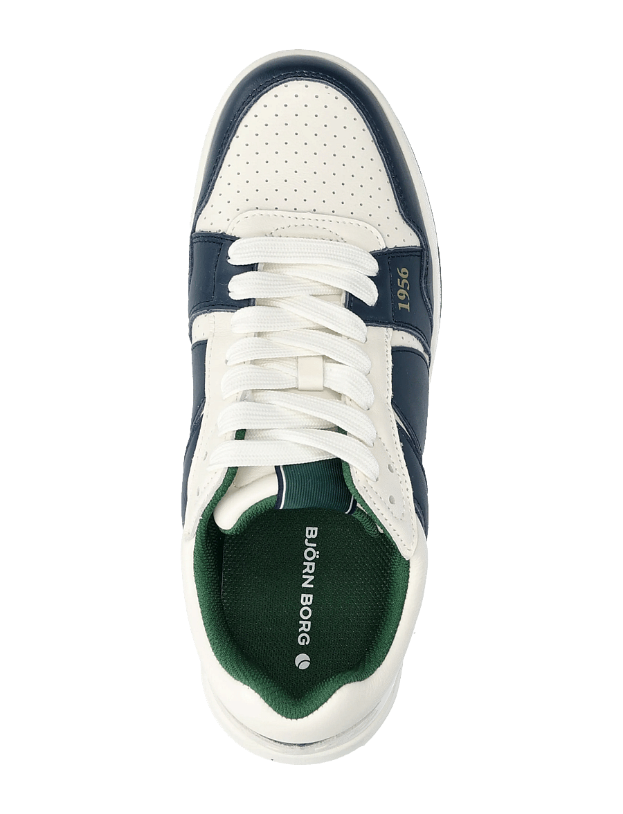Björn Borg - OLLIE LT - sneakers med lavt skaft - off white - navy - green - 3