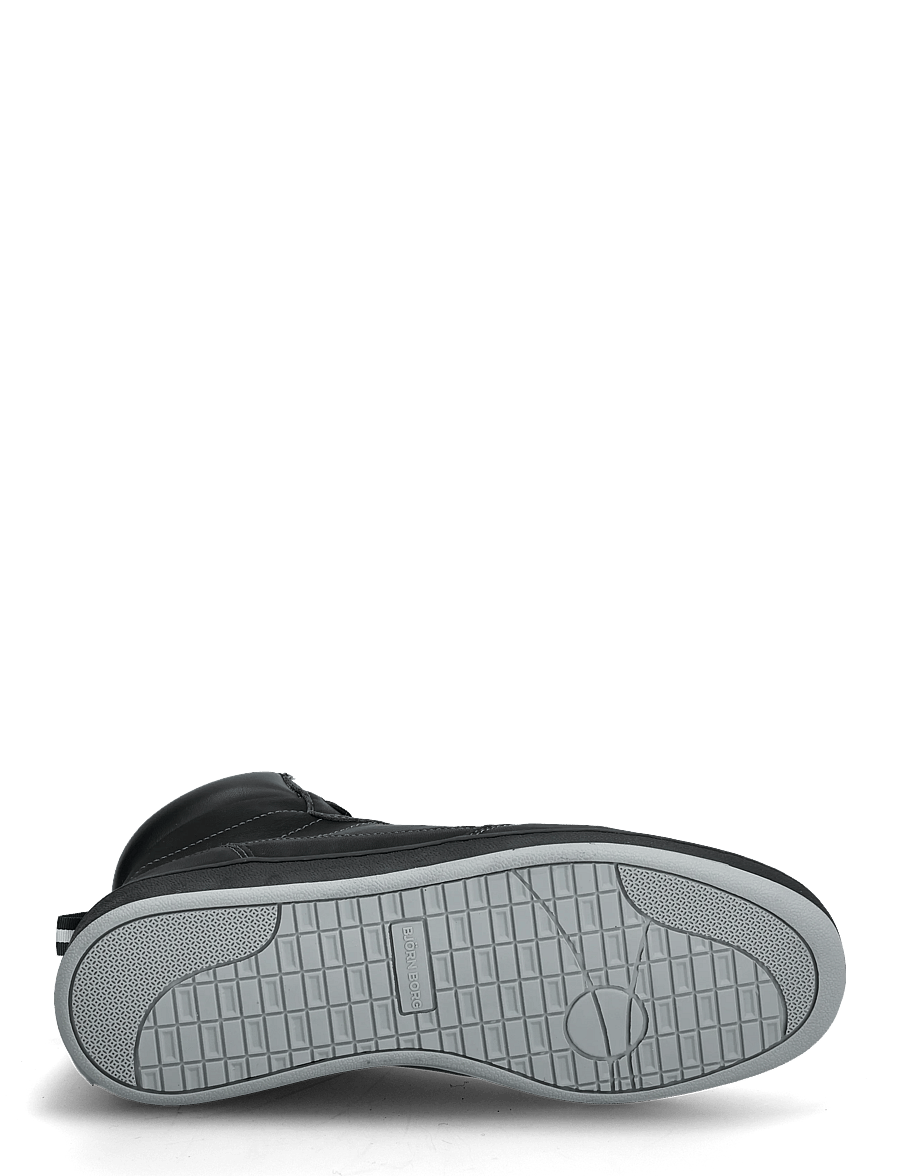 Björn Borg - SLAM HIGH - korkeavartiset tennarit - black - black - 4