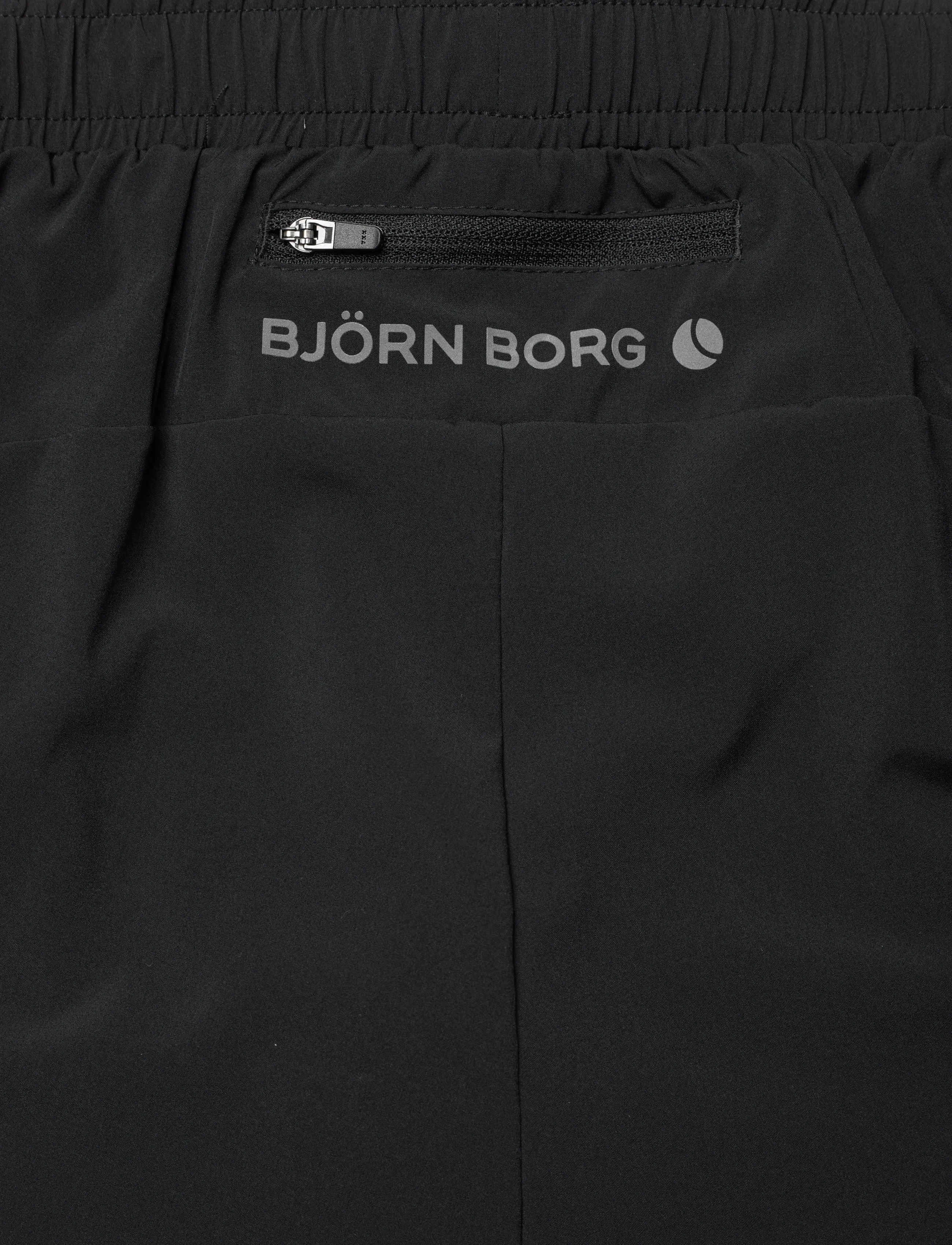 Björn Borg - BORG PERFORMANCE 2 IN 1 SHORTS - training shorts - black beauty - 3