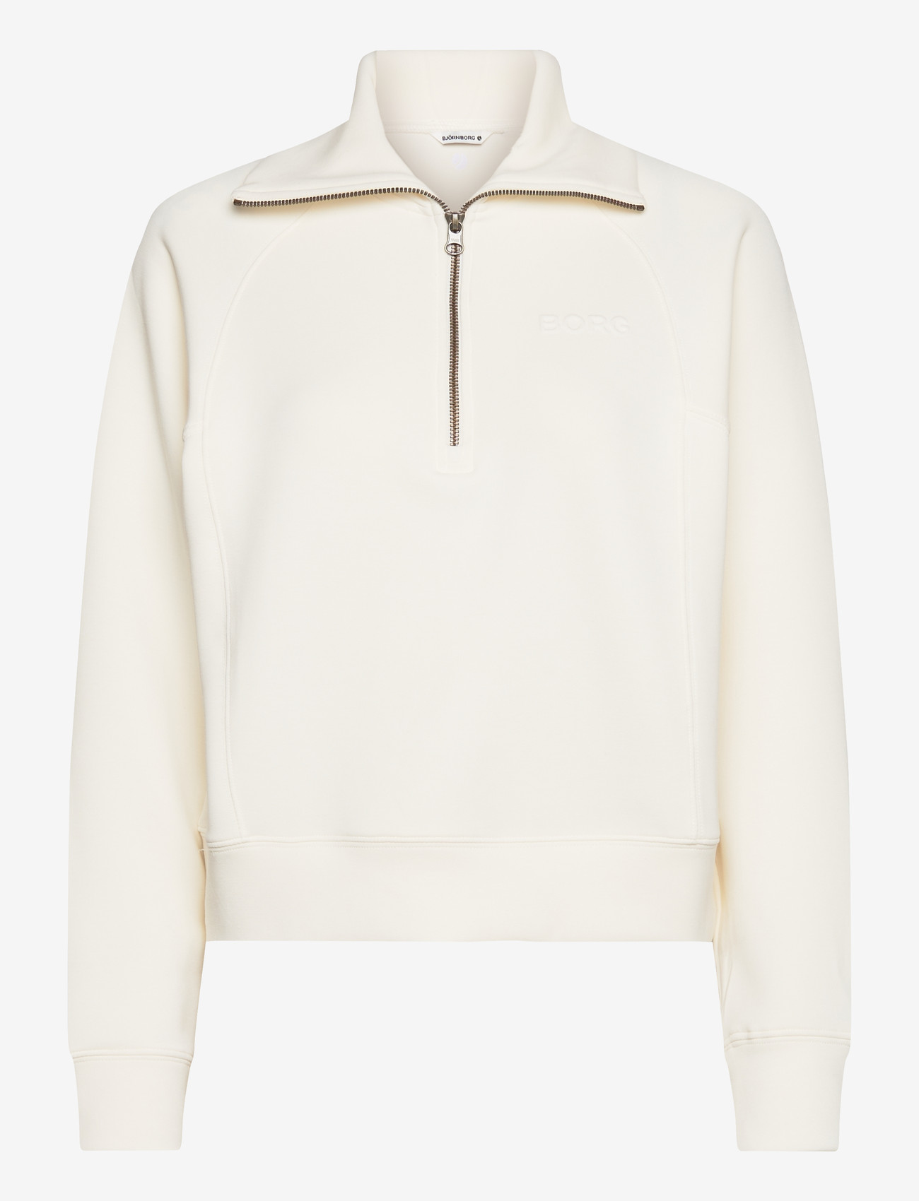 Björn Borg - STUDIO SOFT HALFZIP SWEATSHIRT - oberteile - tofu - 0