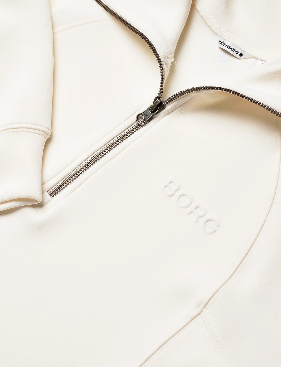 Björn Borg - STUDIO SOFT HALFZIP SWEATSHIRT - Överdelar - tofu - 3