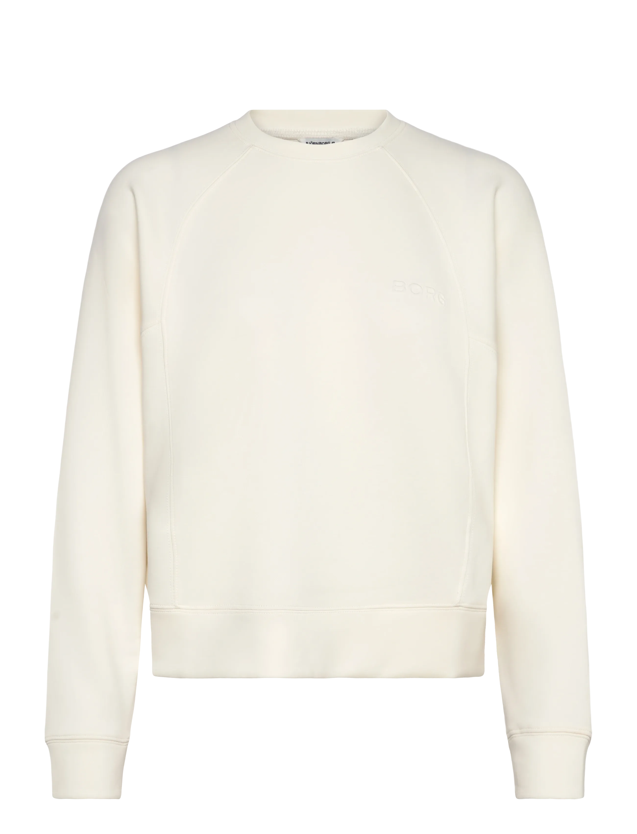 Björn Borg STUDIO SOFT SWEATSHIRT - Training - TOFU / cream