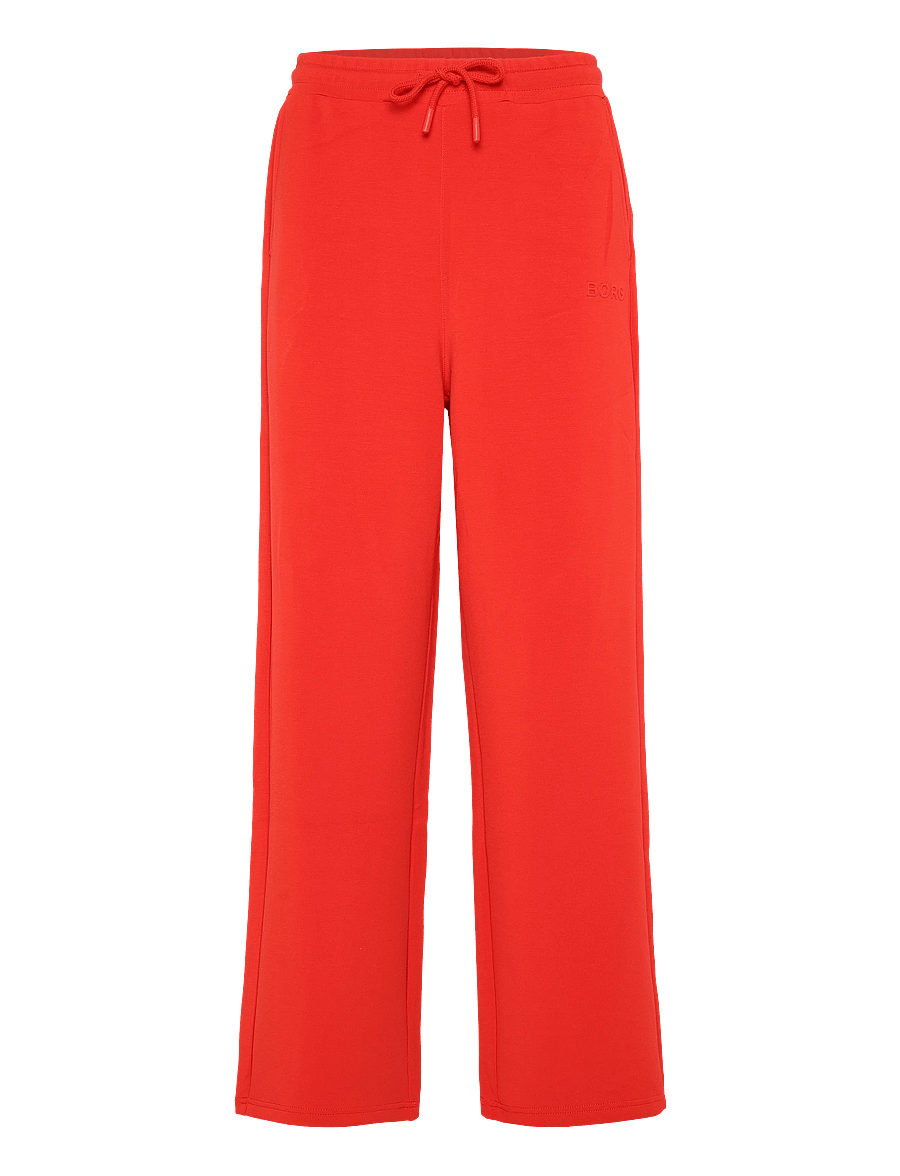 Björn Borg - STUDIO SOFT SWEATPANTS - trennipüksid - flame scarlet - 0