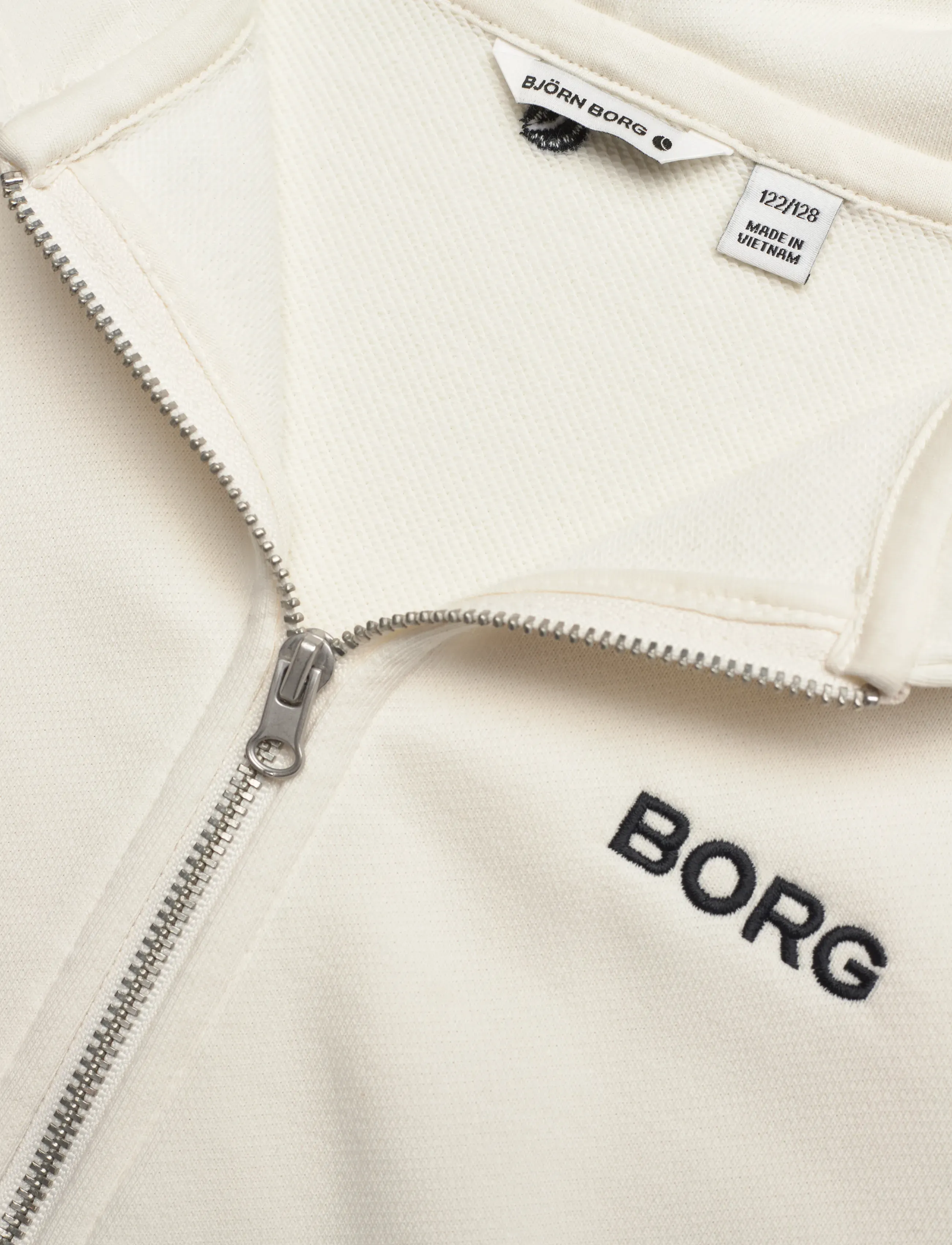 Björn Borg - BORG ESSENTIAL 4 ZIP HOODIE - džemperiai su gobtuvu - tofu - 2