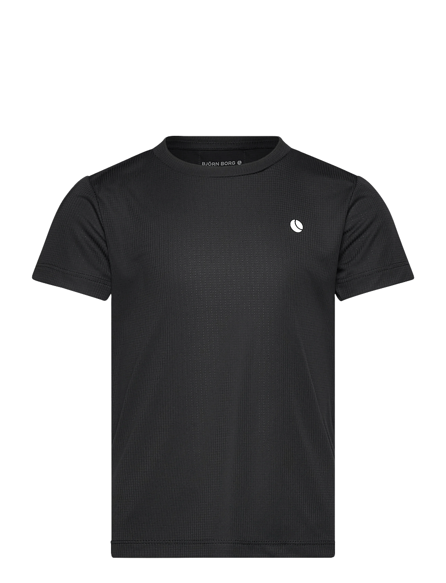 Björn Borg - ACE LIGHT T-SHIRT - sportoberteile - black beauty - 0