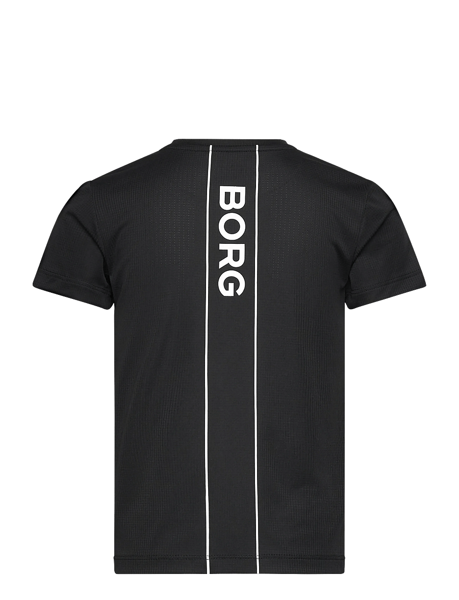 Björn Borg - ACE LIGHT T-SHIRT - sportoberteile - black beauty - 1