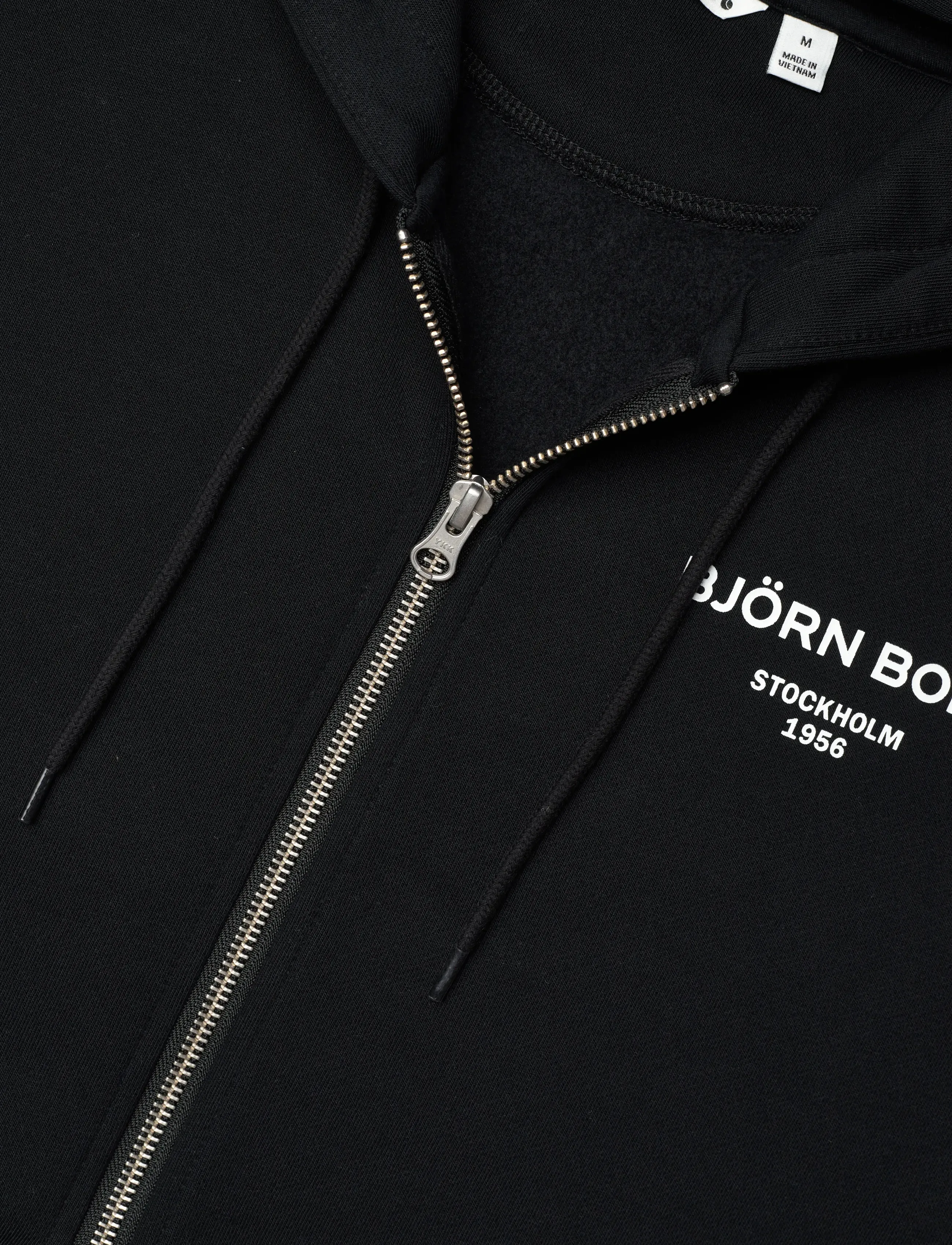 Björn Borg - BORG ESSENTIAL 1 ZIP HOODIE - black beauty - 2