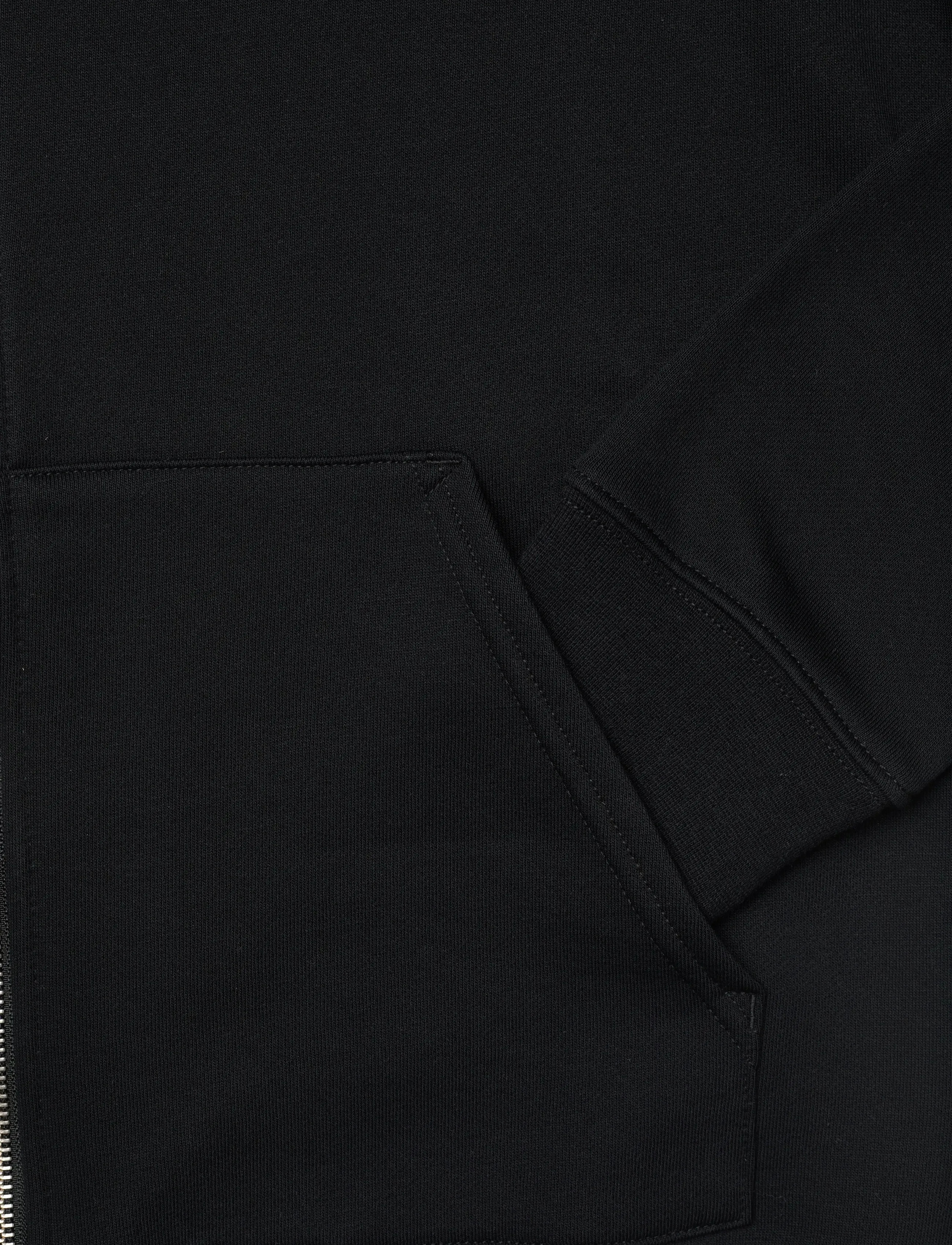 Björn Borg - BORG ESSENTIAL 1 ZIP HOODIE - black beauty - 3