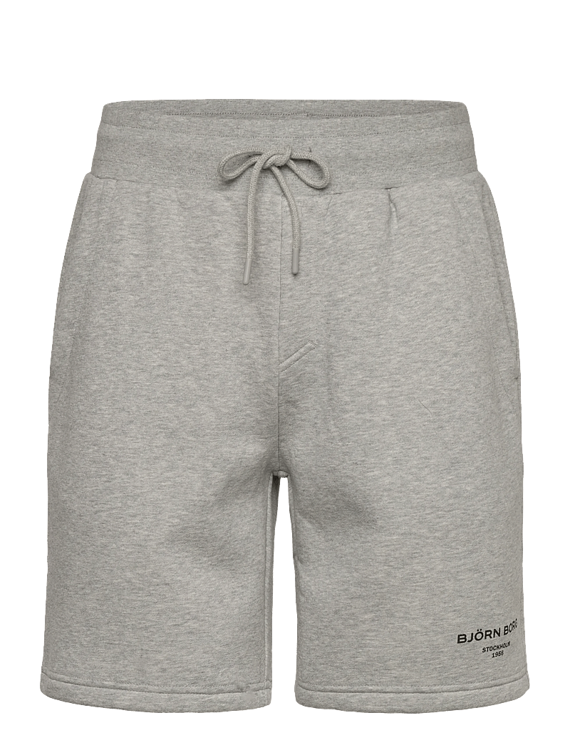 Björn Borg - BORG ESSENTIAL 1 SWEATSHORTS - hosen - light grey melange - 0