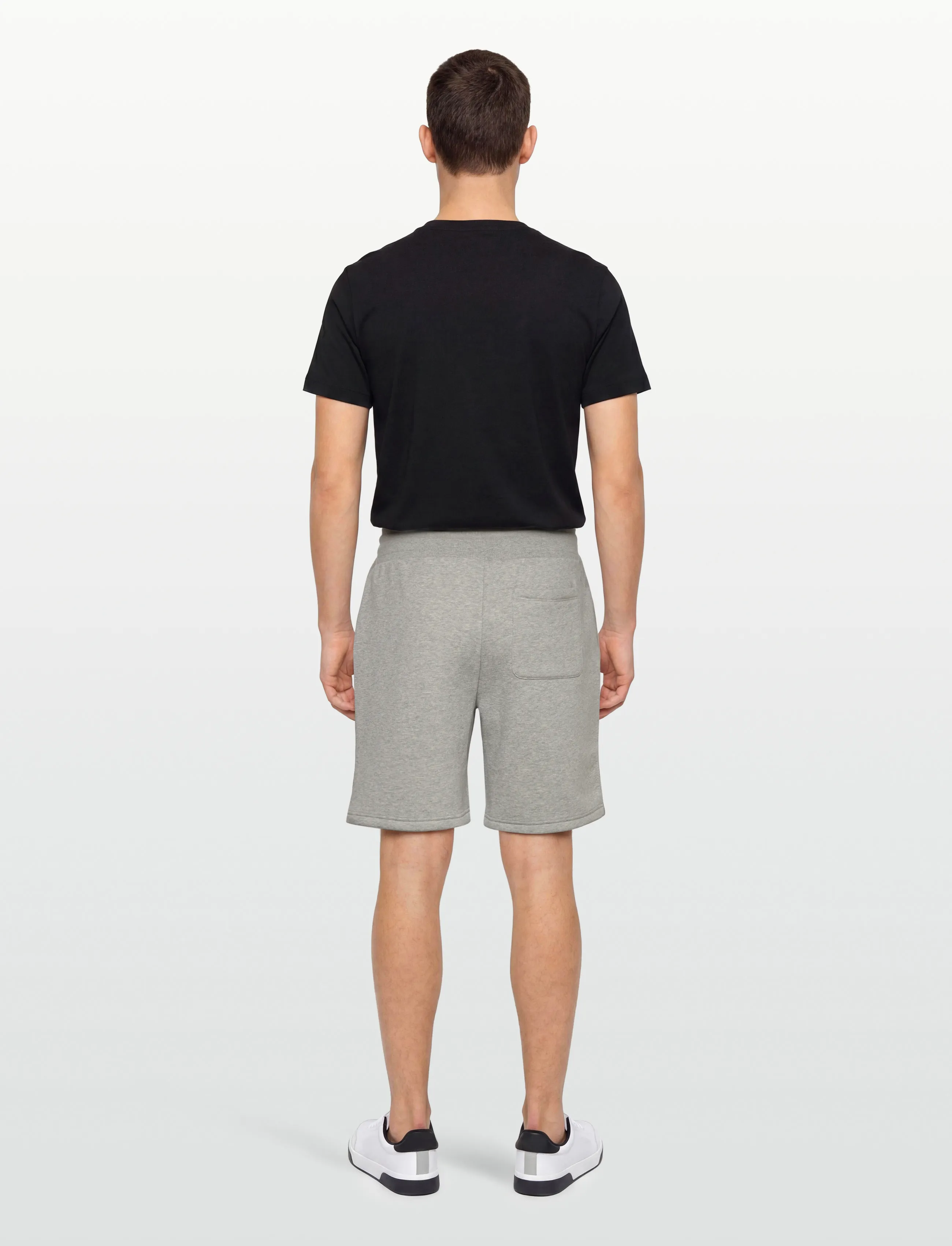 Björn Borg - BORG ESSENTIAL 1 SWEATSHORTS - sweatshorts - light grey melange - 4