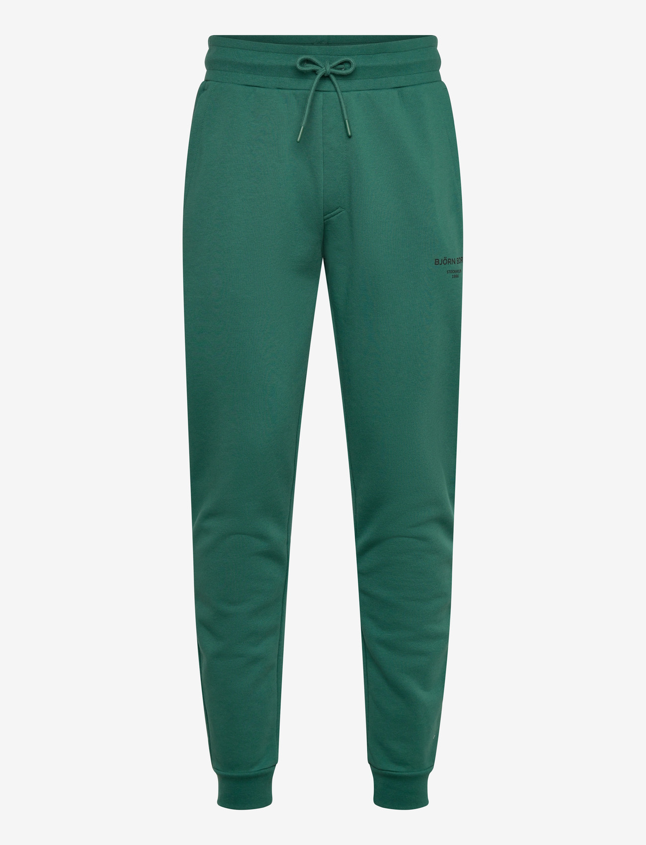 Björn Borg - BORG ESSENTIAL 1 SWEATPANTS - sweatpants - posy green - 0
