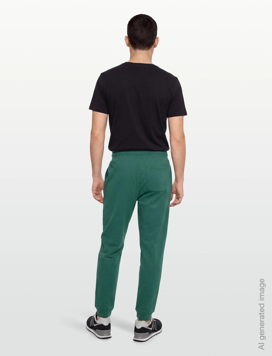 Björn Borg - BORG ESSENTIAL 1 TAPERED SWEATPANTS - bukser - posy green - 4