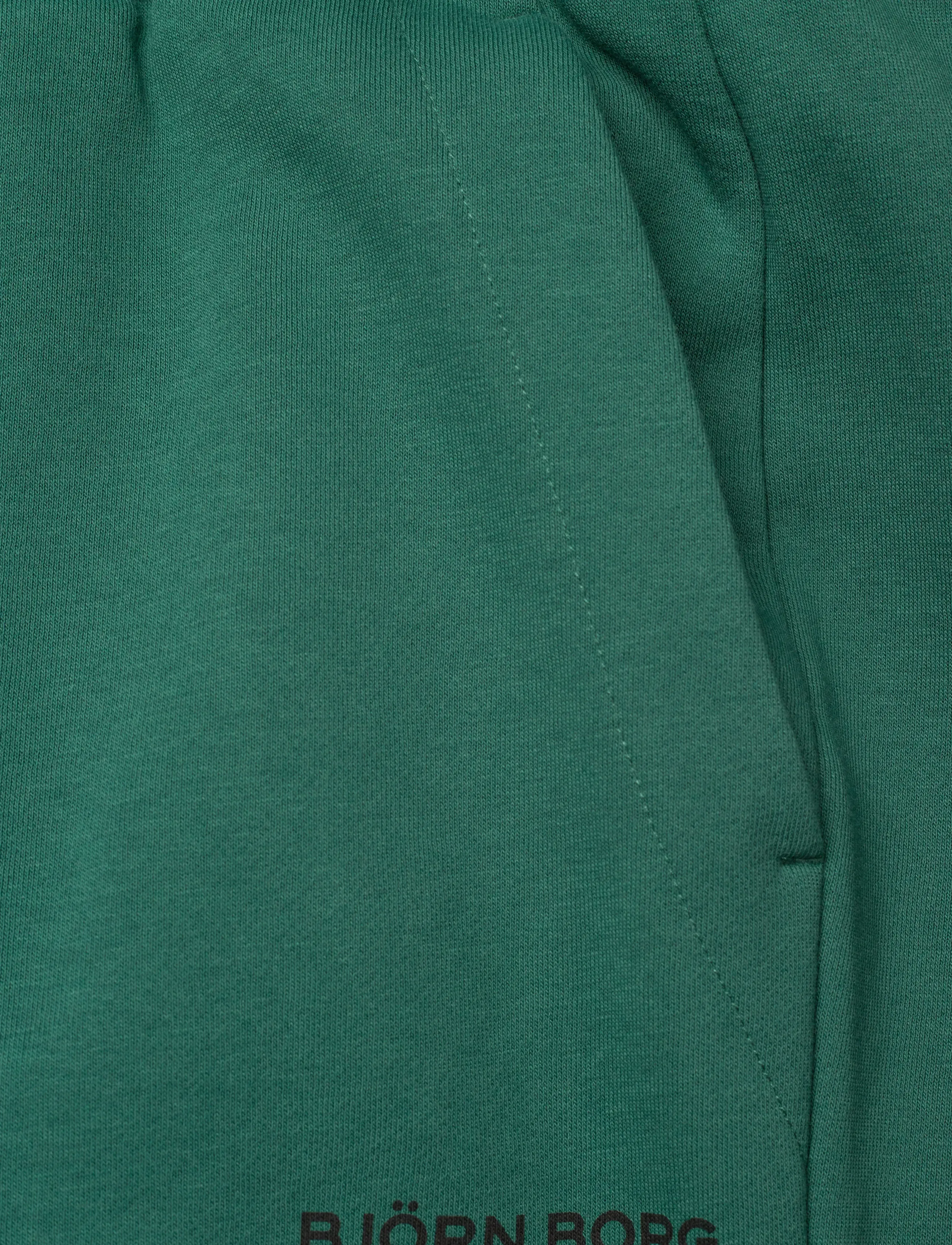 Björn Borg - BORG ESSENTIAL 1 TAPERED SWEATPANTS - hosen - posy green - 2