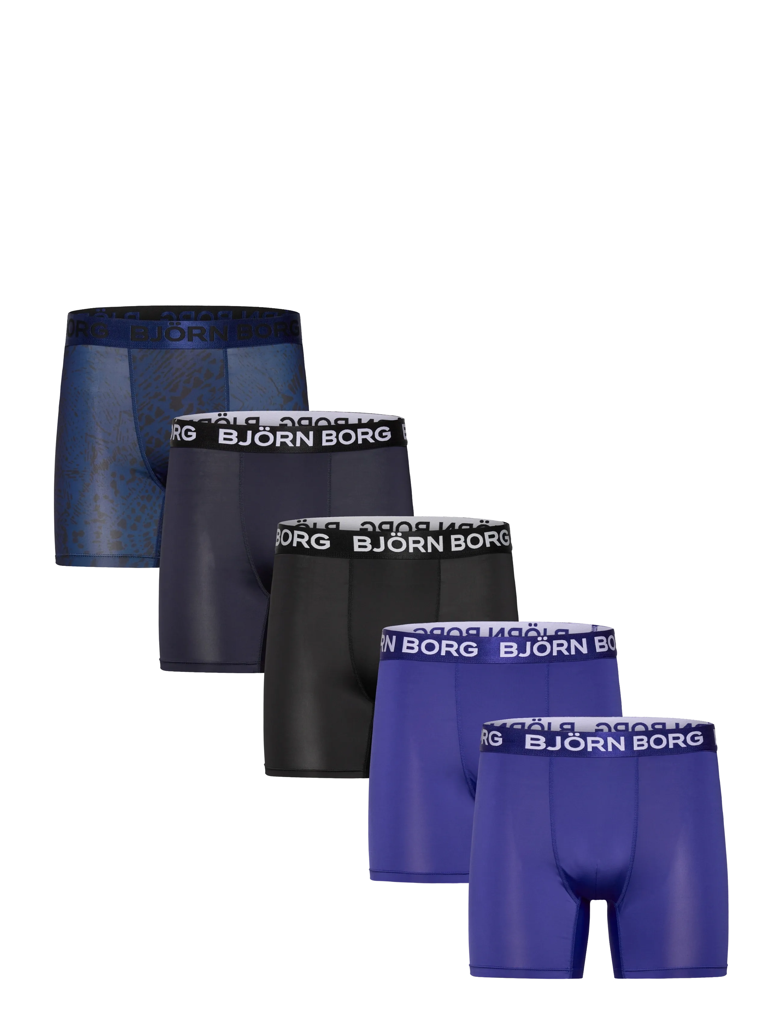 SPORTS MICROFIBER BOXER 5p - MULTIPACK 1