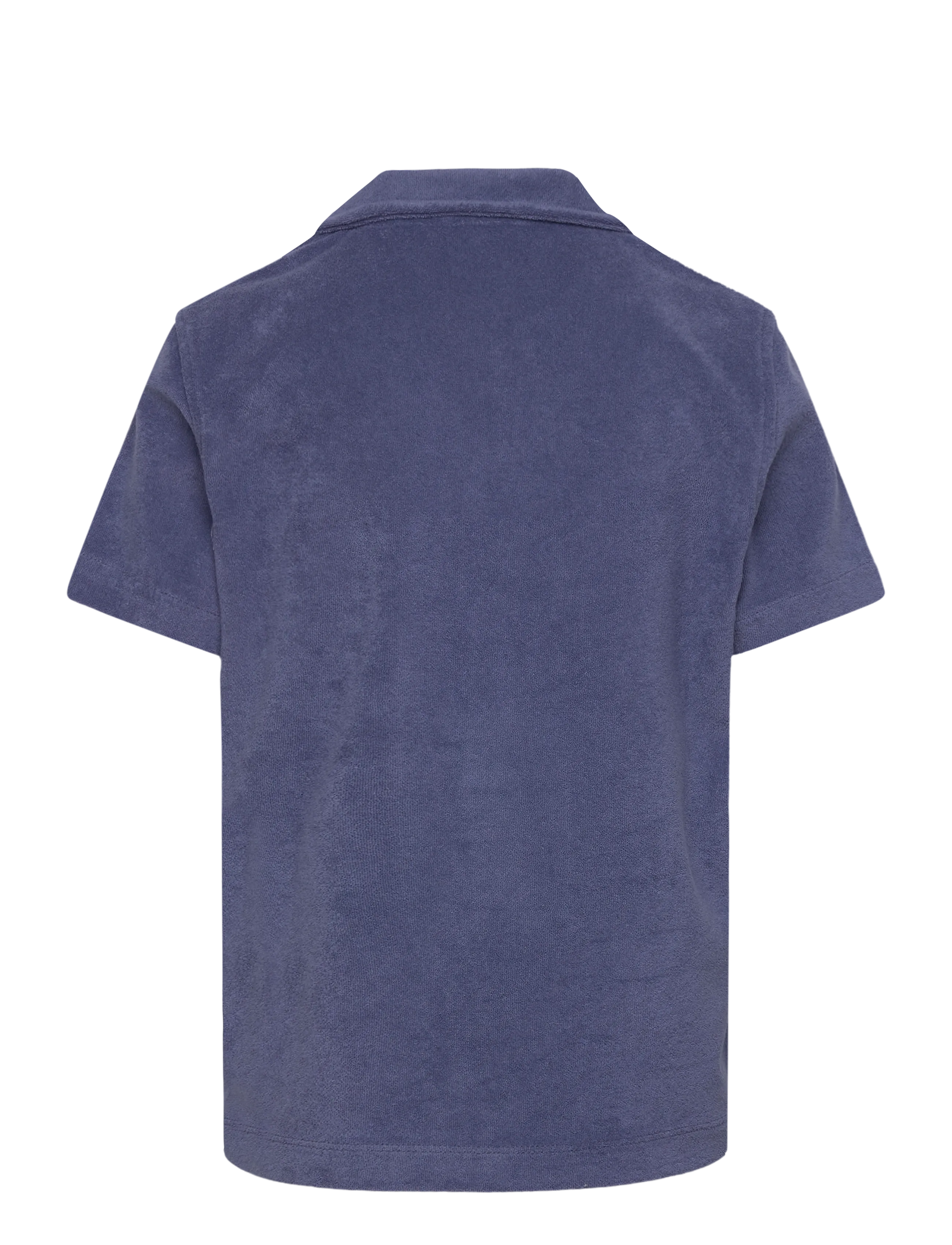 Björn Borg - BORG TOWELING POOL SHIRT - kurzärmlige hemden - coastal fjord - 1