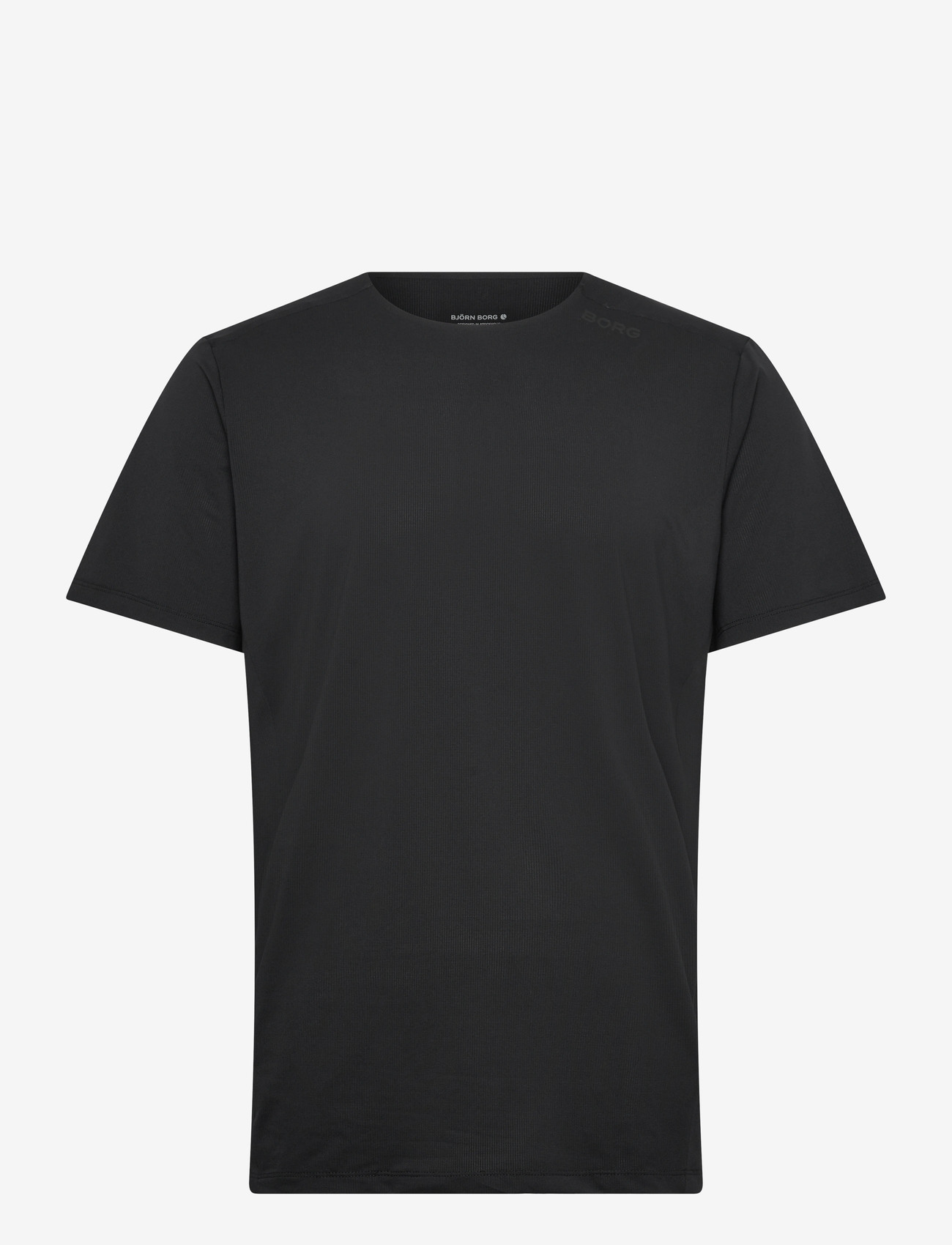 Björn Borg - BORG FEATHER T-SHIRT - alussärgid ja t-särgid - black beauty - 0