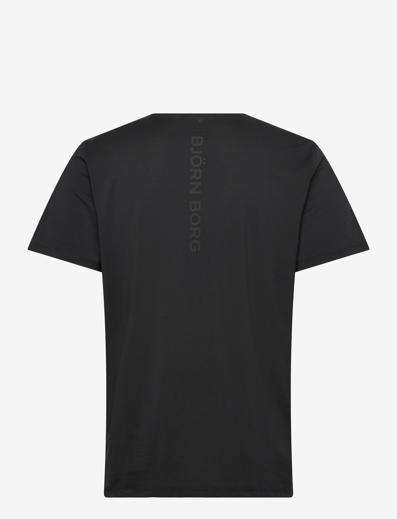 Björn Borg - BORG FEATHER T-SHIRT - alussärgid ja t-särgid - black beauty - 1