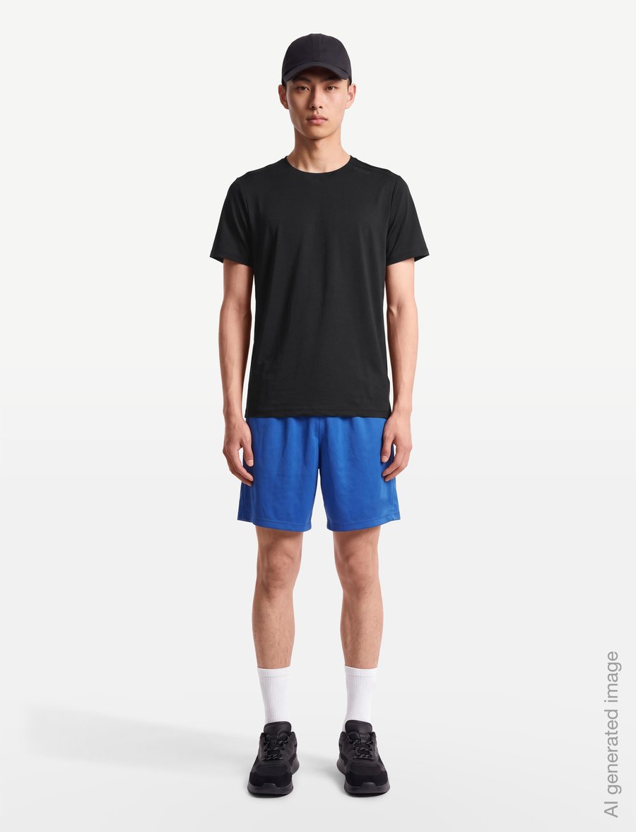 Björn Borg - BORG FEATHER T-SHIRT - alussärgid ja t-särgid - black beauty - 0