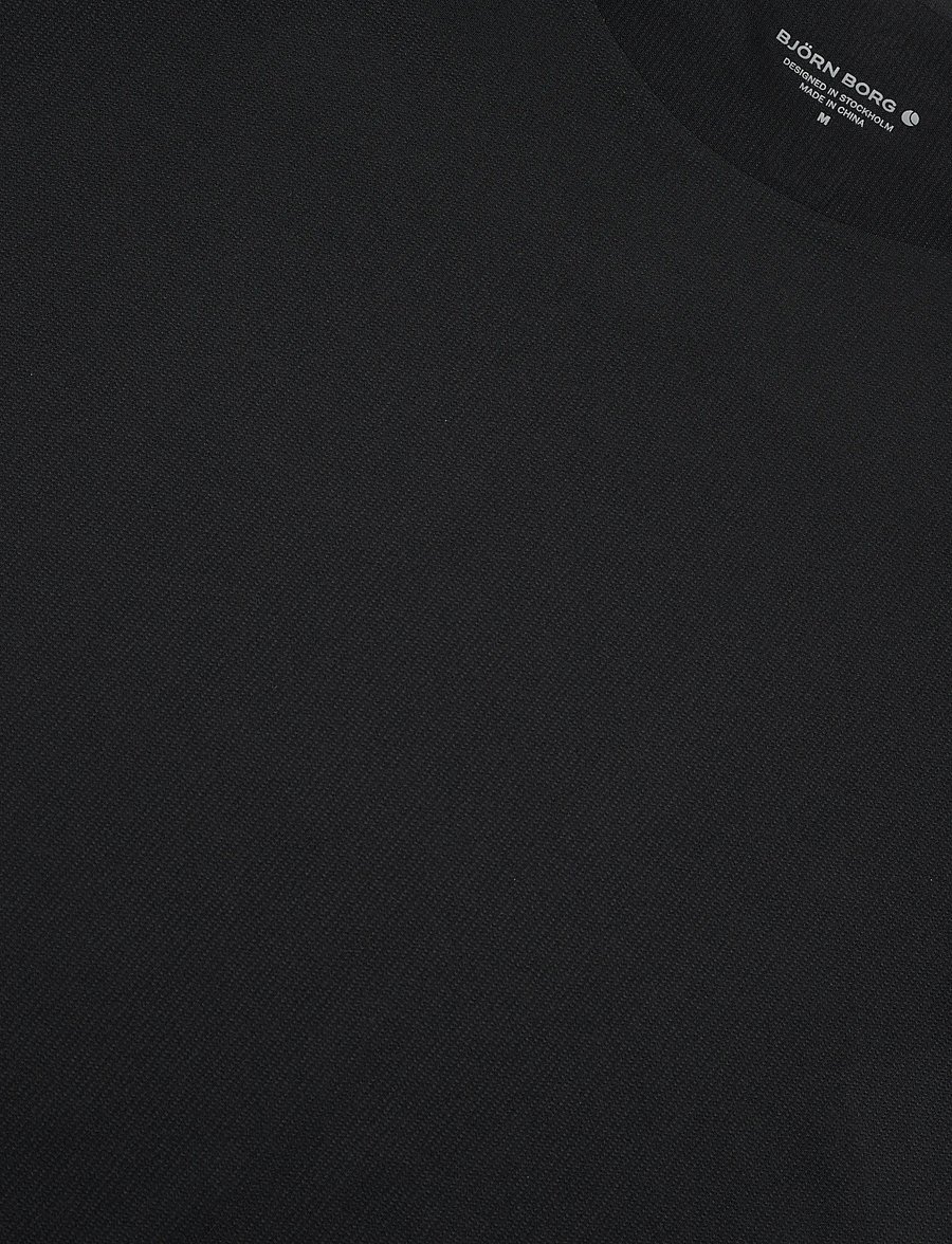 Björn Borg - BORG FEATHER T-SHIRT - tops & t-shirts - black beauty - 2