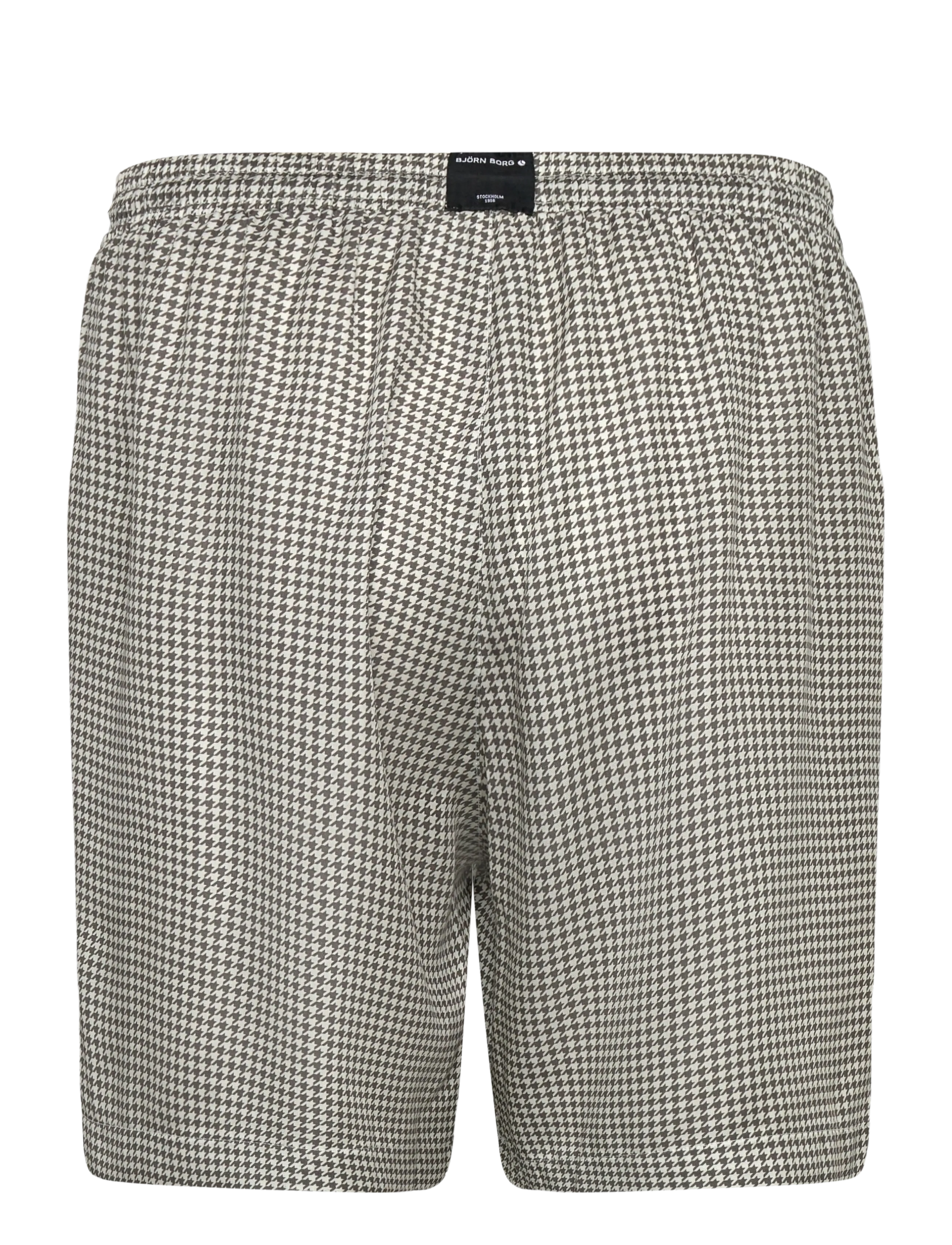 Björn Borg - BORG LYOCELL RESORT SHORTS - hversdagsstuttbuxur - bb houndstooth 3 - 1