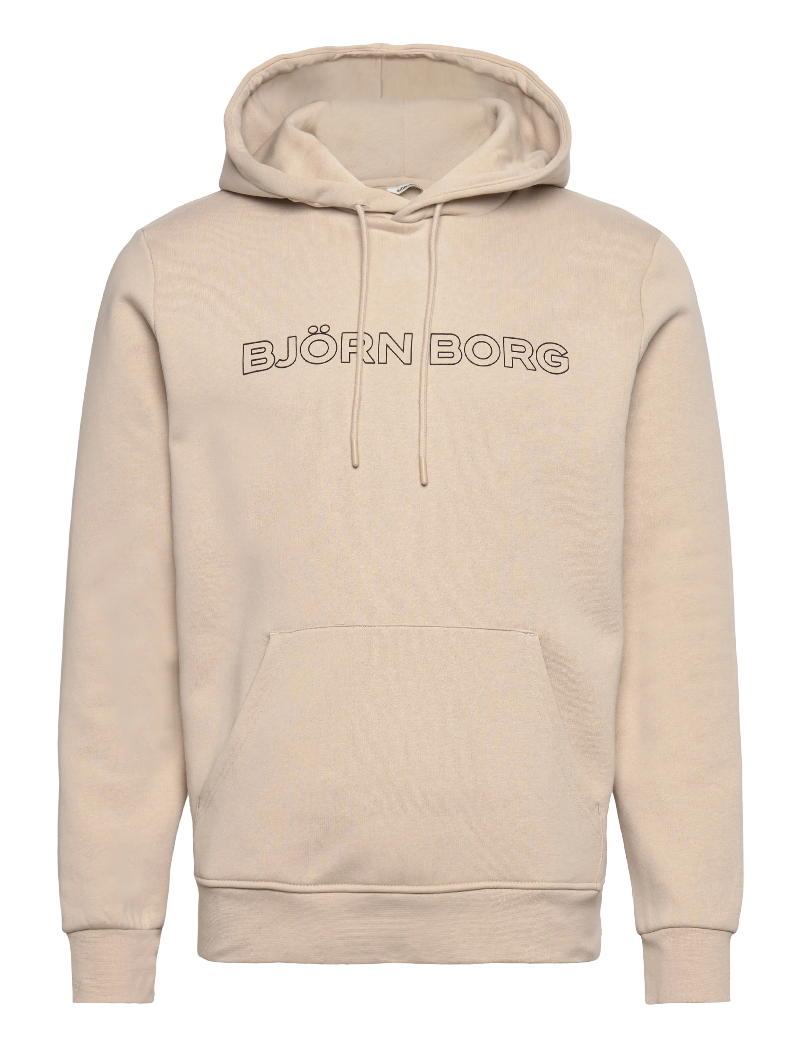 Björn Borg BORG ESSENTIAL 3 HOODIE - Kapuutsiga dressipluusid - FEATHER GRAY / beige
