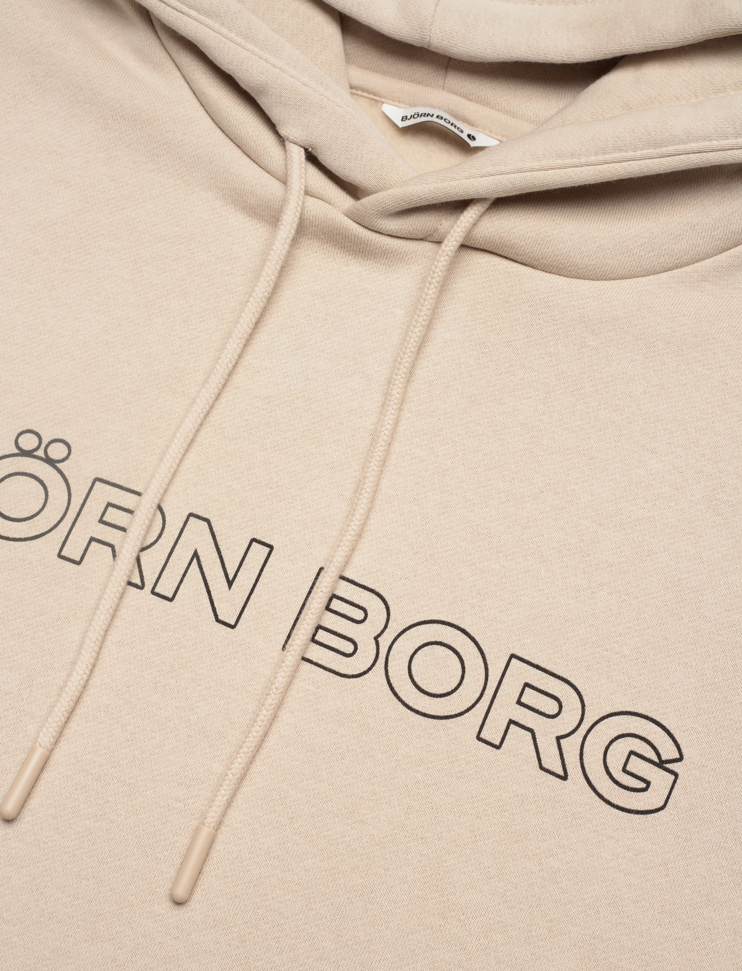 Björn Borg - BORG ESSENTIAL 3 HOODIE - overdele - feather gray - 2